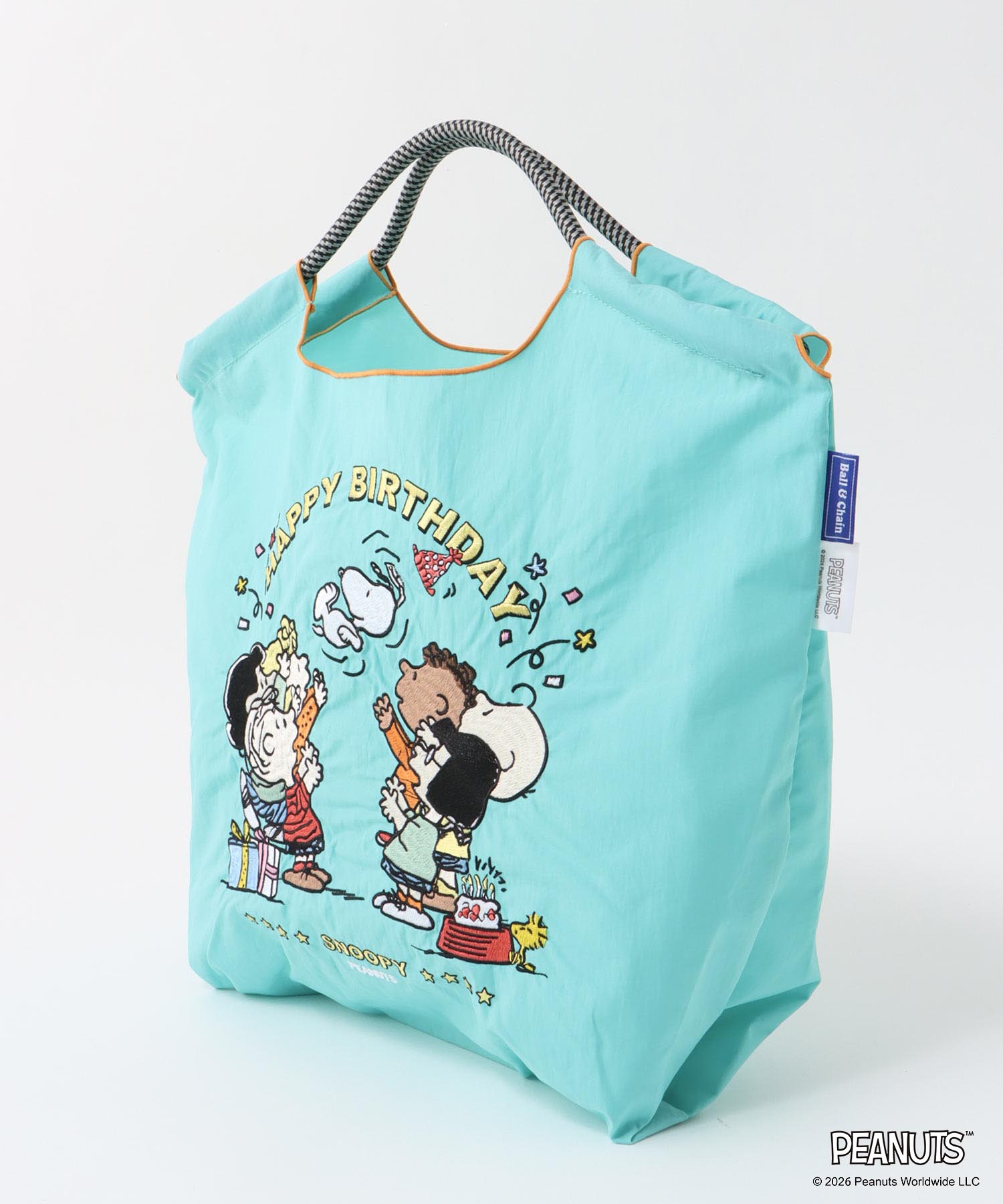＜WEBにて販売＞【Ball&Chain×PEANUTS】ハッピーバースデー SNOOPY M