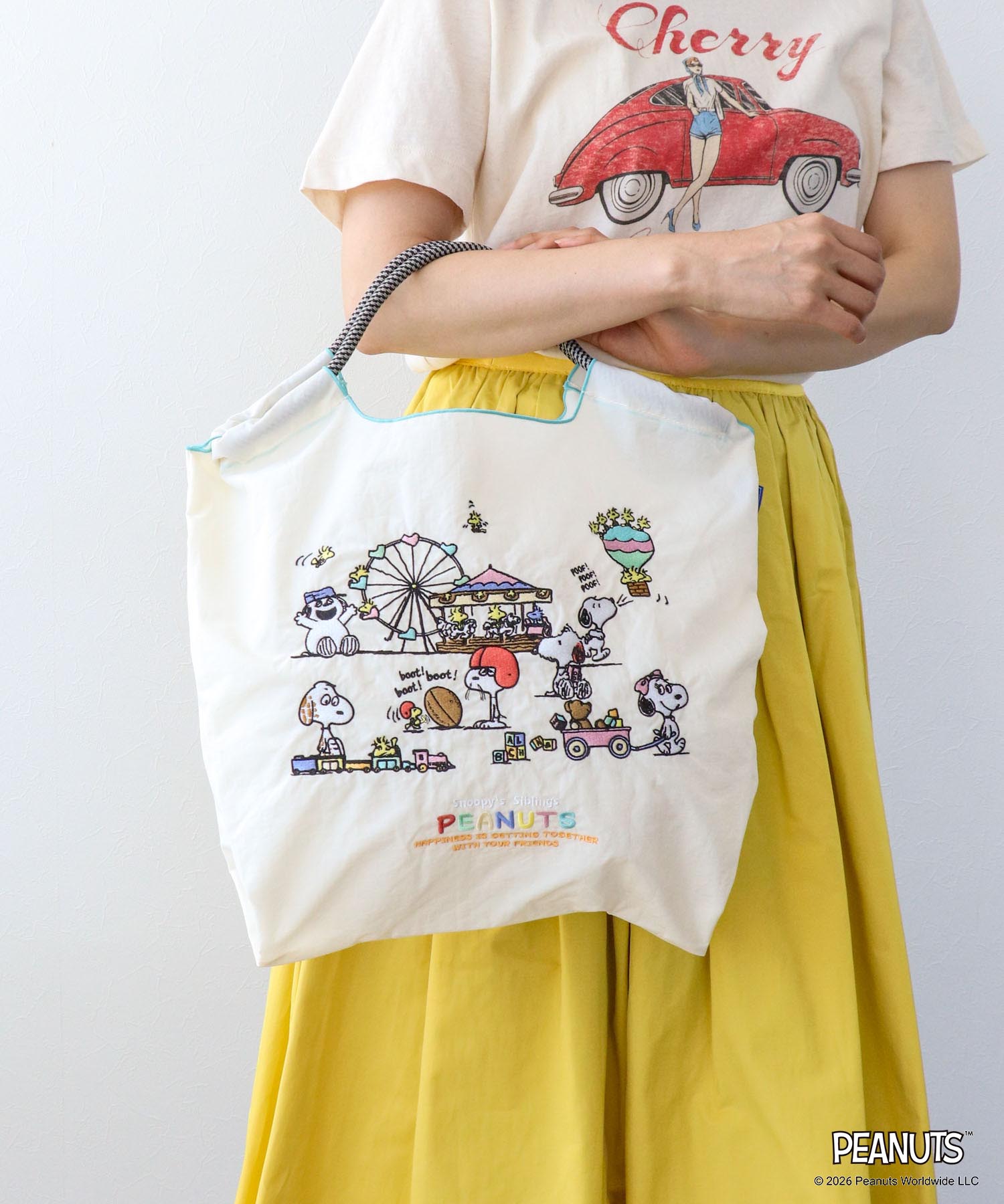 ＜一部店舗・WEBにて販売＞【Ball&Chain×PEANUTS】SNOOPYS SIBLINGS M