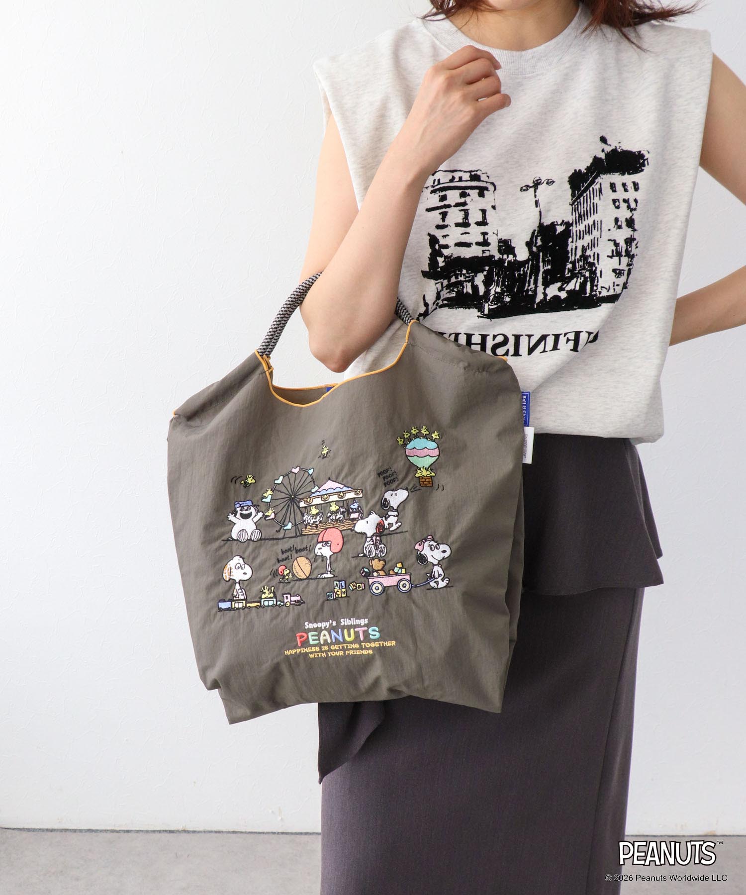 ＜一部店舗・WEBにて販売＞【Ball&Chain×PEANUTS】SNOOPYS SIBLINGS M