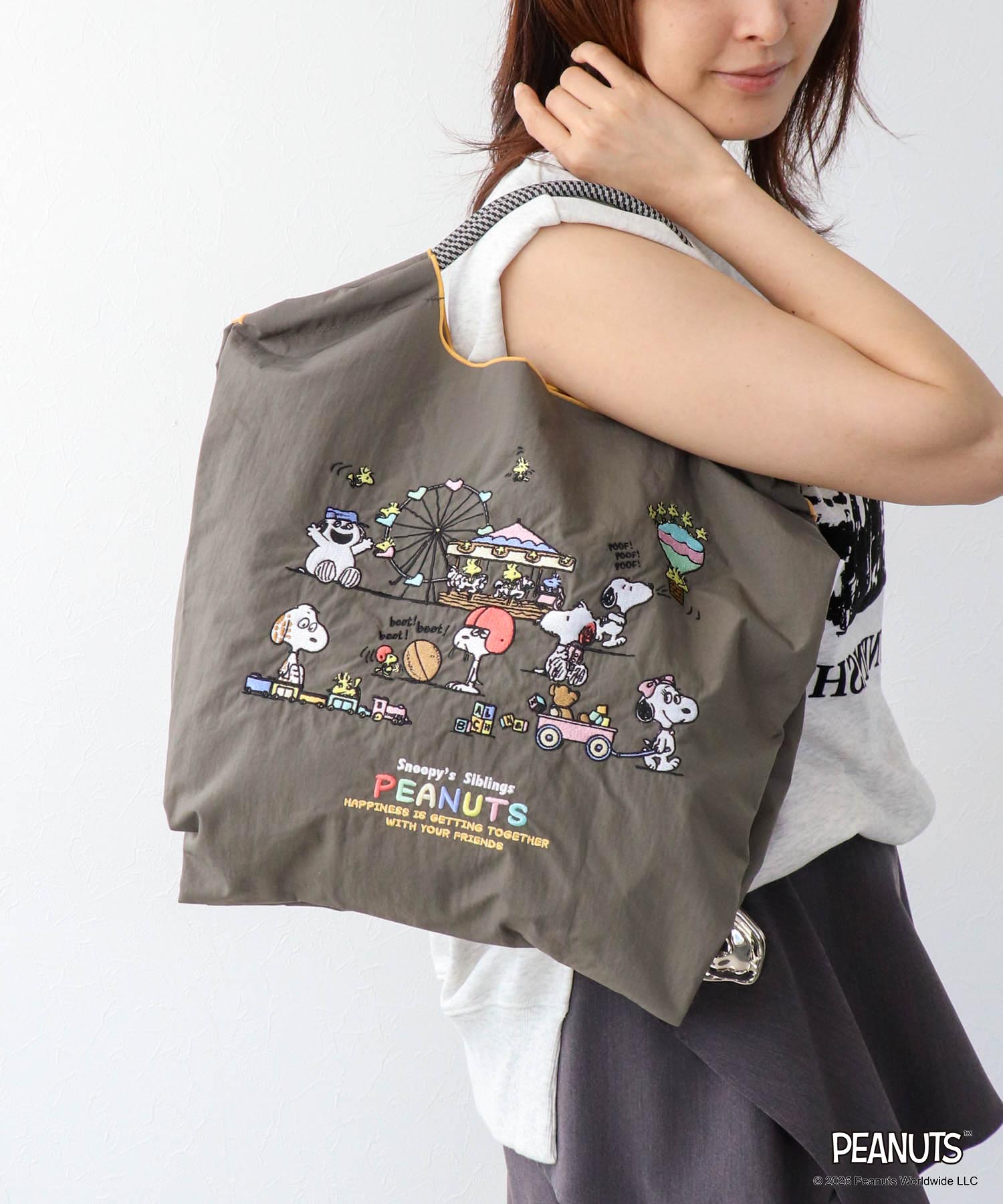 ＜一部店舗・WEBにて販売＞【Ball&Chain×PEANUTS】SNOOPYS SIBLINGS M