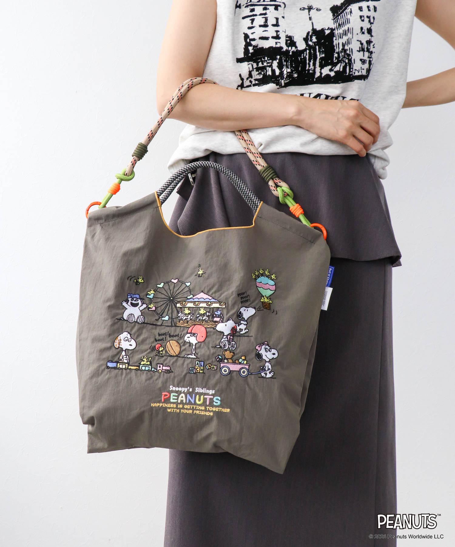 ＜一部店舗・WEBにて販売＞【Ball&Chain×PEANUTS】SNOOPYS SIBLINGS M