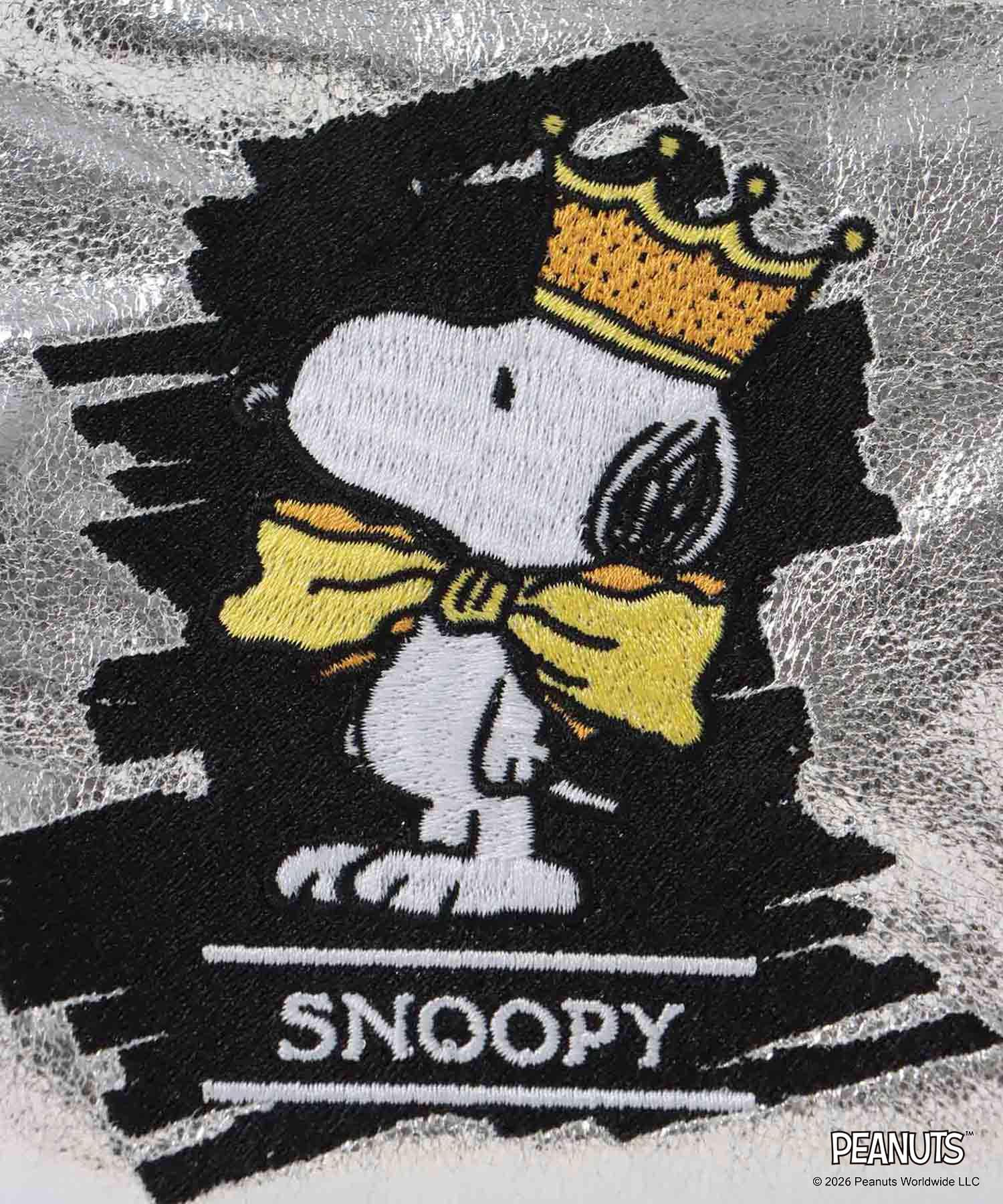 ＜一部店舗・WEBにて販売＞【Ball&Chain×PEANUTS】SNOOPY CROWN POACH