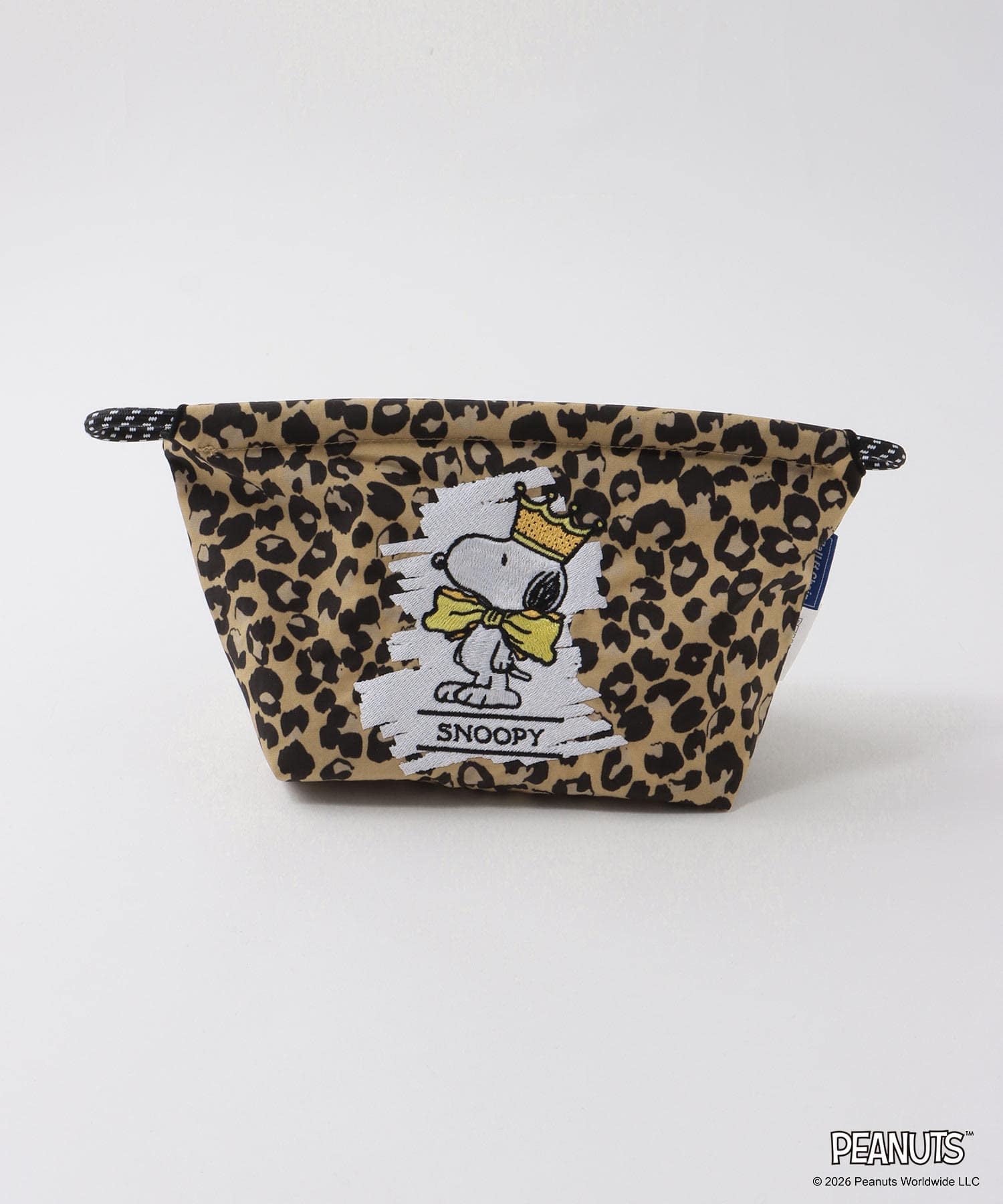 ＜一部店舗・WEBにて販売＞【Ball&Chain×PEANUTS】SNOOPY CROWN POACH