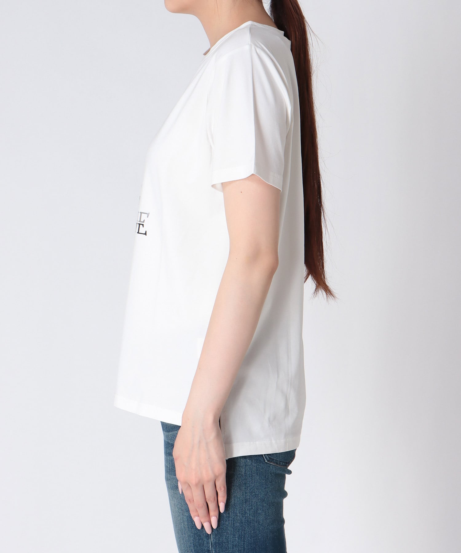 箔プリントMIXロゴTシャツ