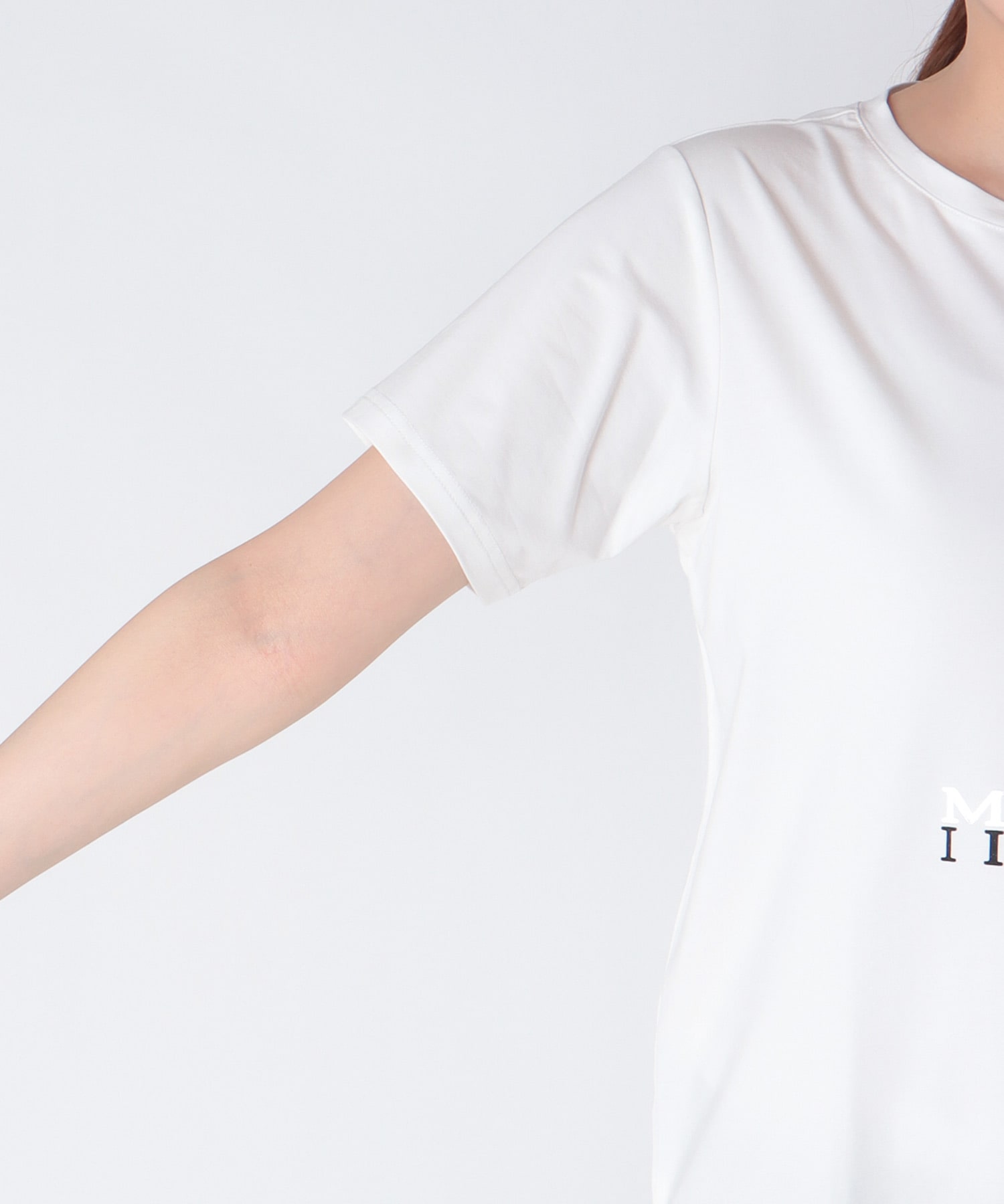 箔プリントMIXロゴTシャツ