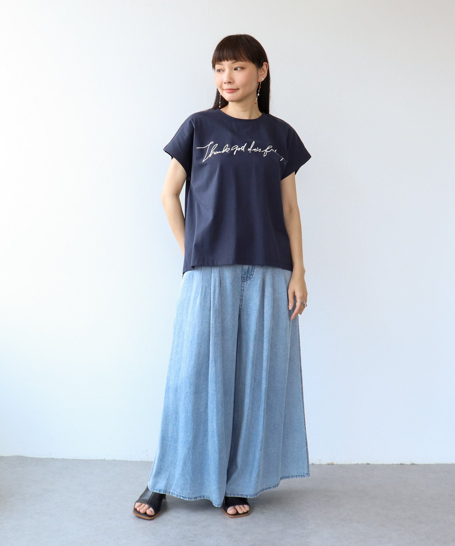 ドルマンワイドロゴTシャツ