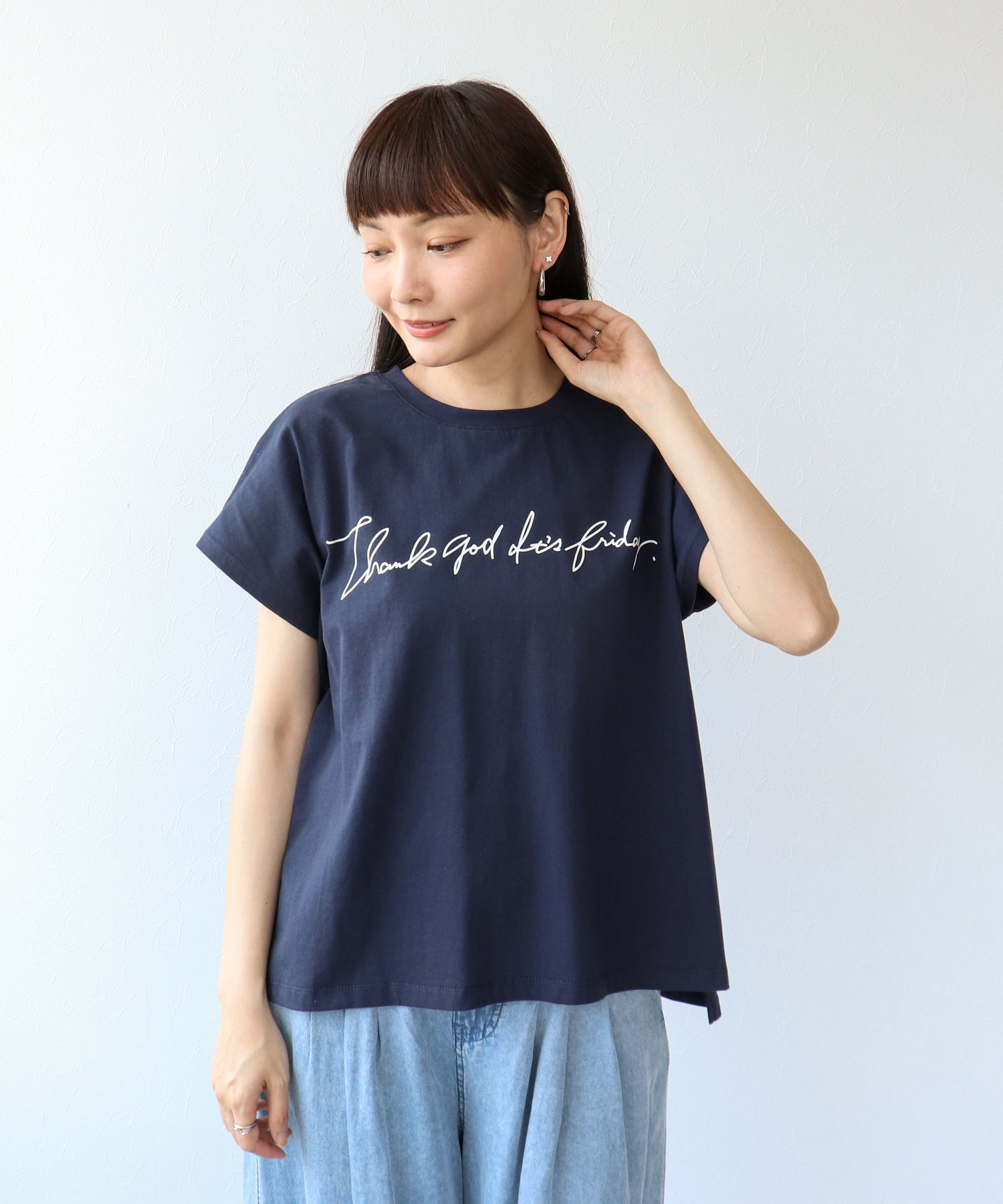 ドルマンワイドロゴTシャツ