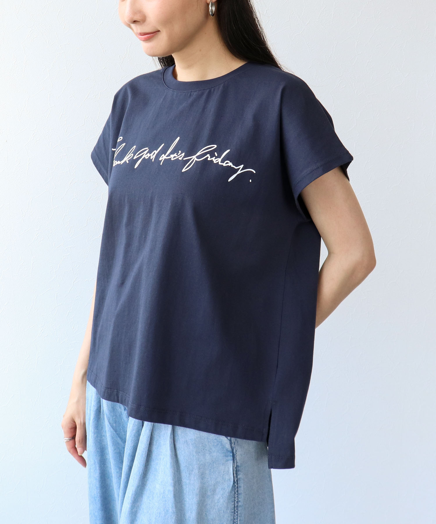 ドルマンワイドロゴTシャツ