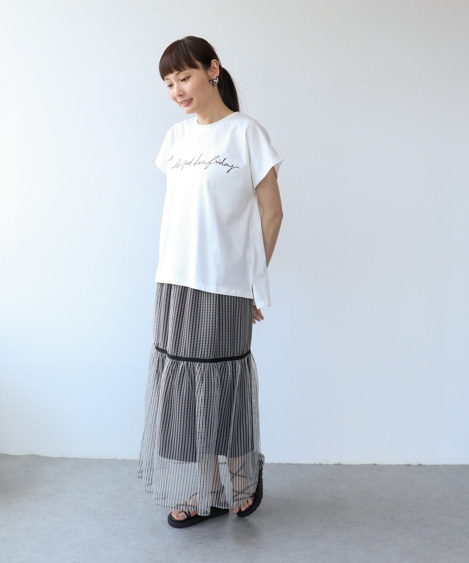 ドルマンワイドロゴTシャツ