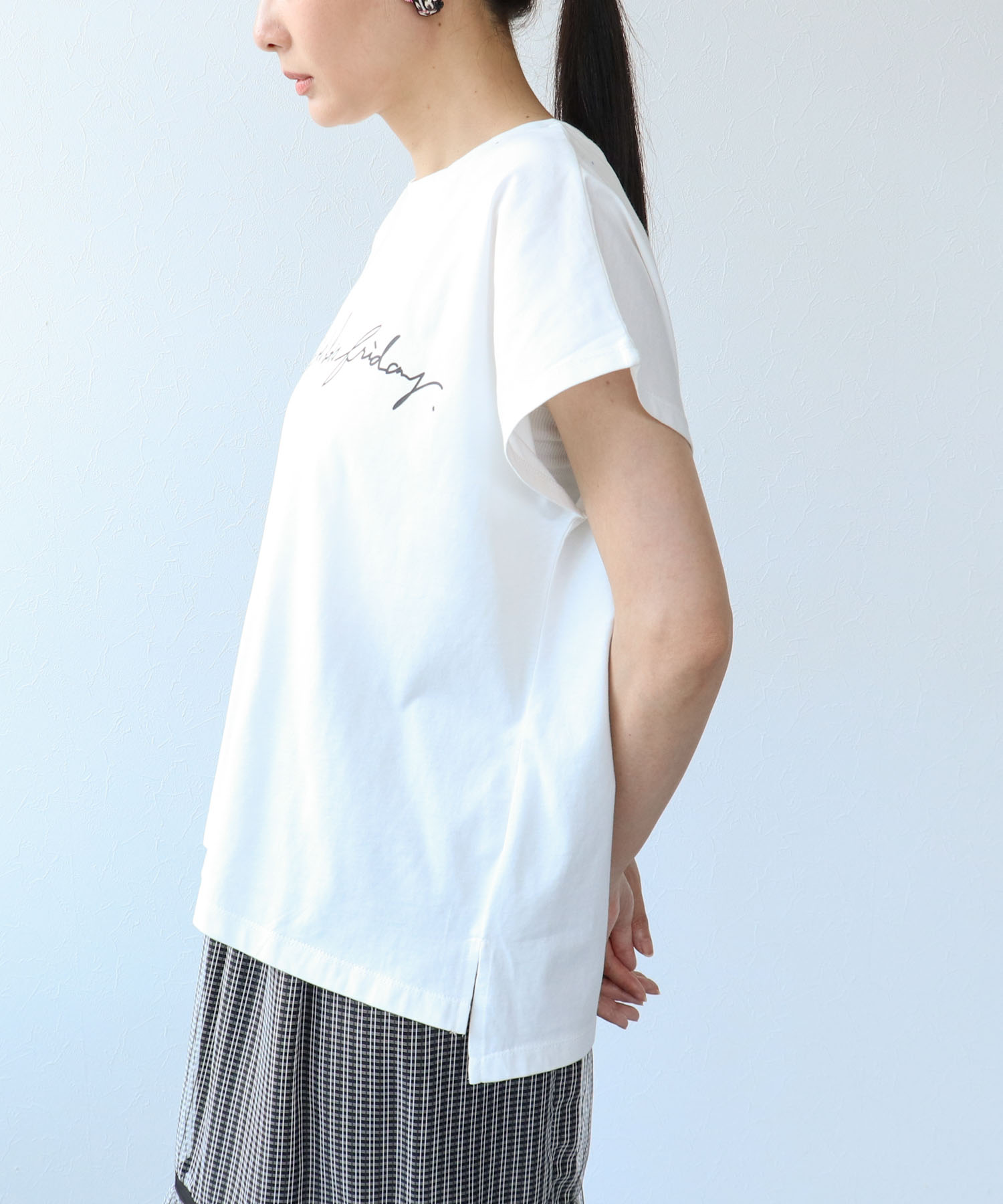 ドルマンワイドロゴTシャツ