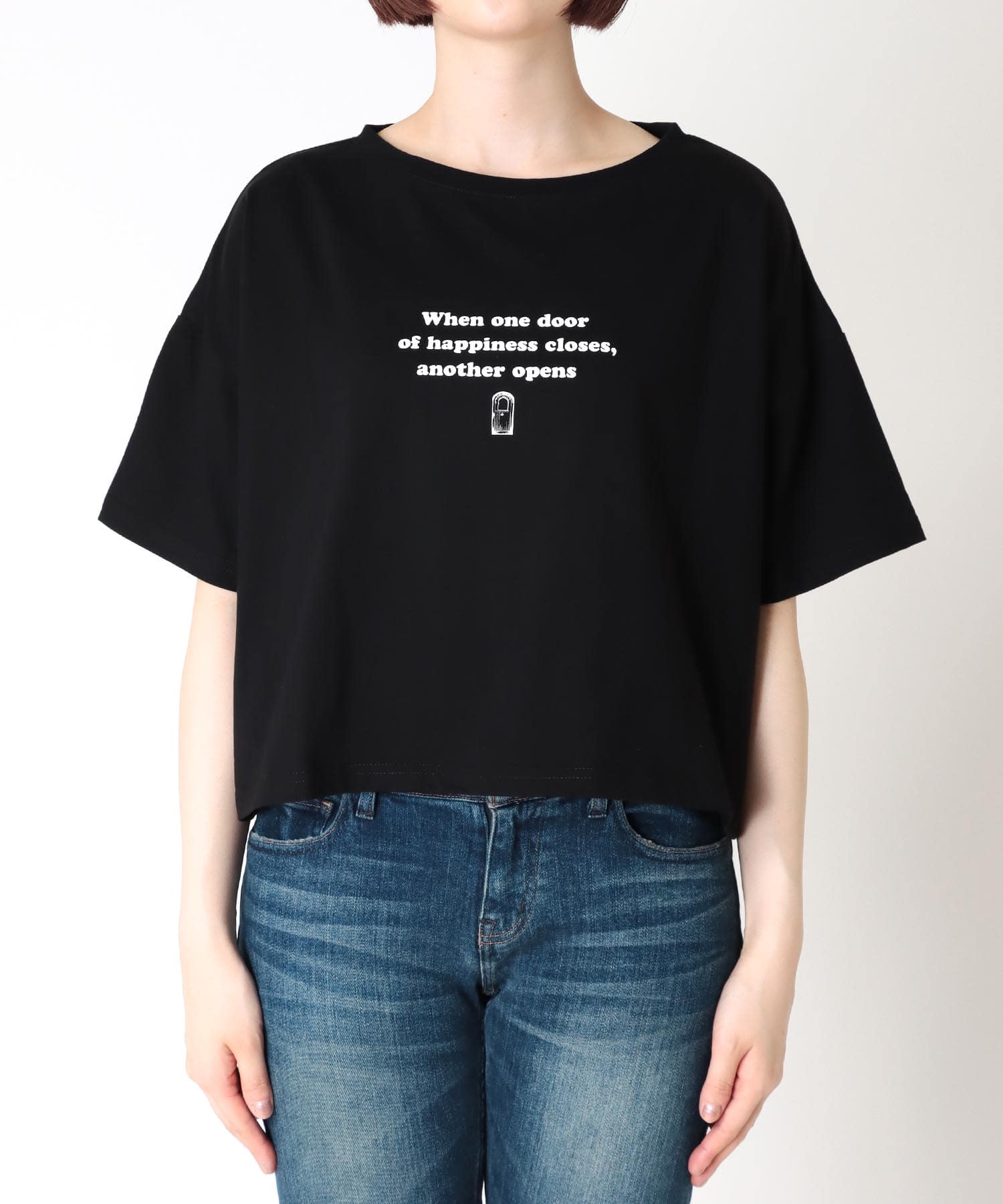 前後プリントショート丈ｔシャツ On Jione Store アンドオン ジオン商事公式オンラインストア