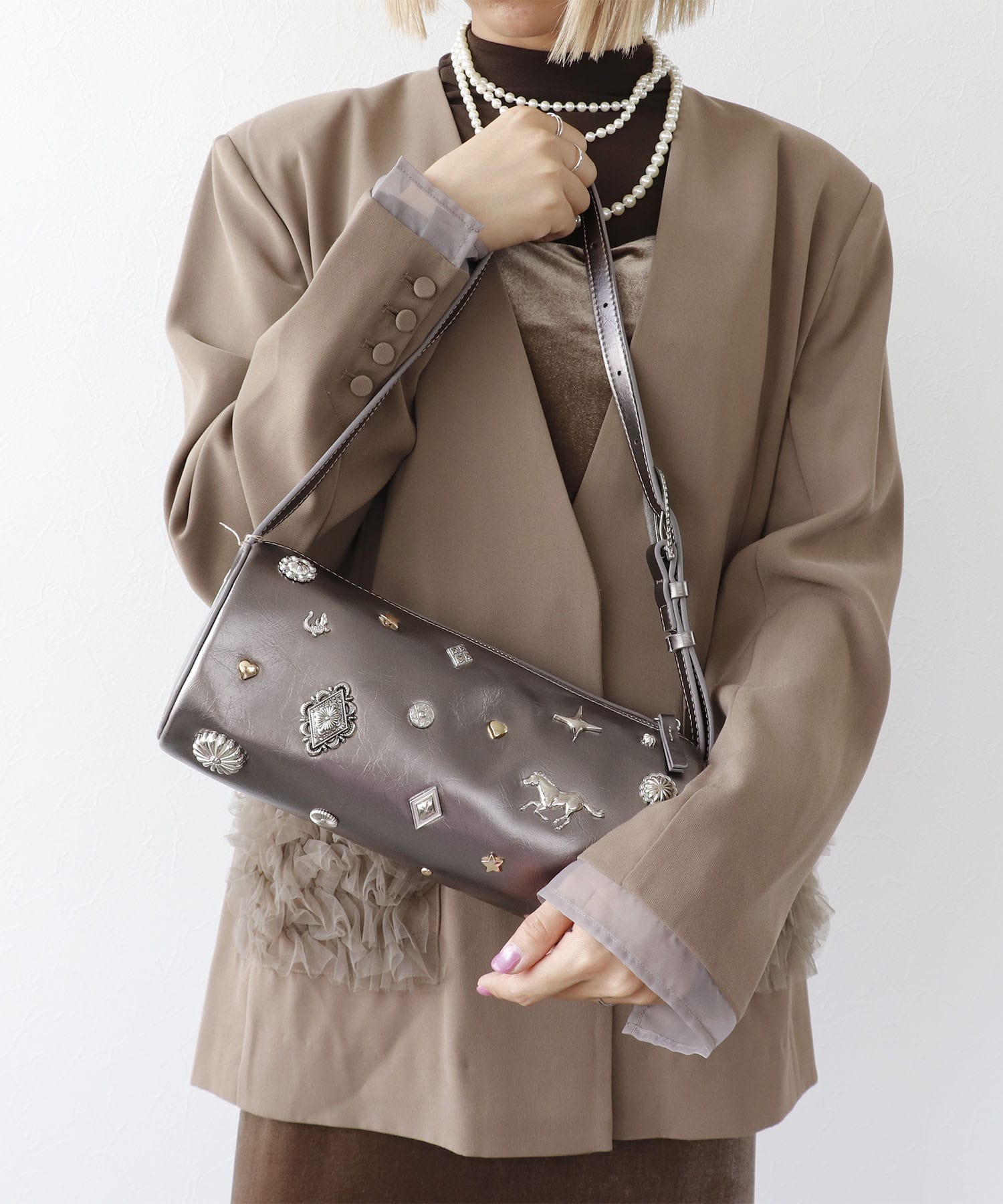 コンチョドラムボストンBAG