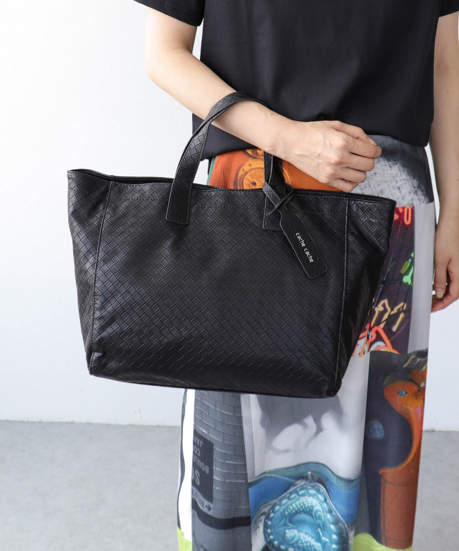 メッシュエンボスショッパー M