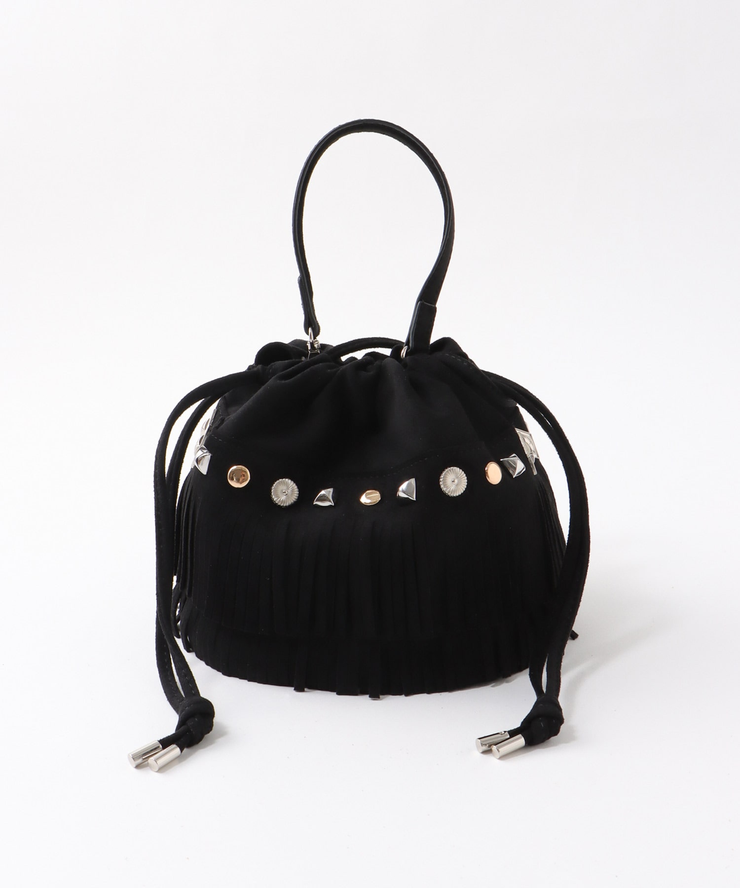 フリンジドローストリングBAG