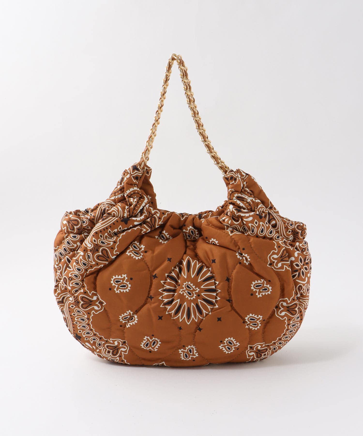 バンダナプリントギャザーBAG