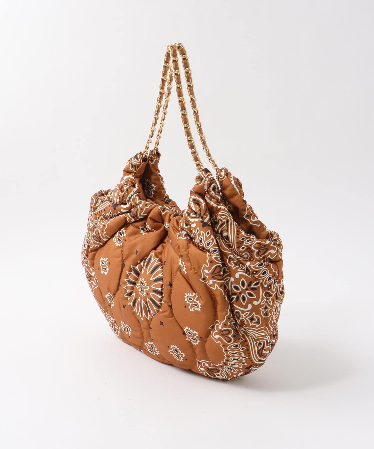 バンダナプリントギャザーBAG