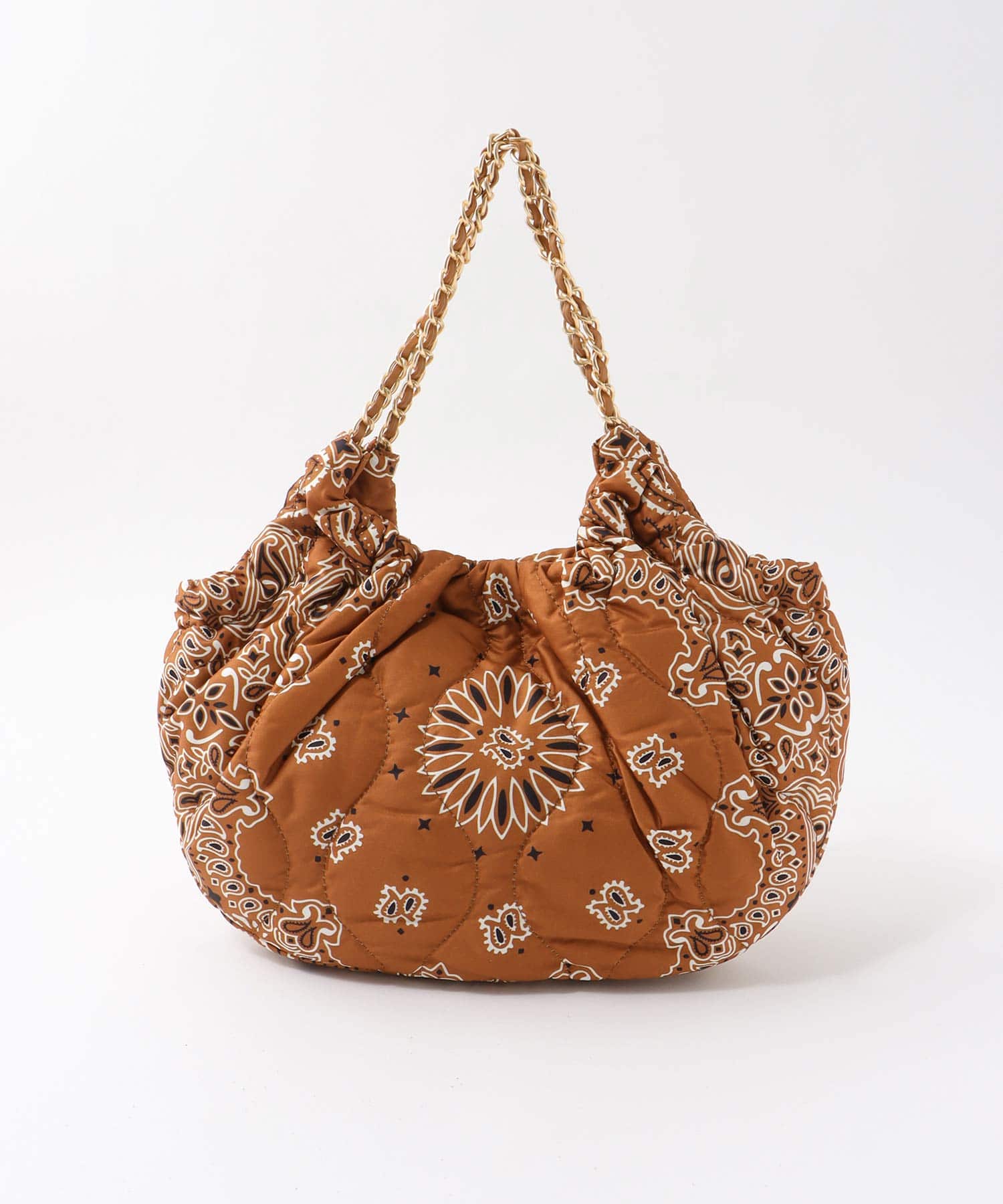 バンダナプリントギャザーBAG