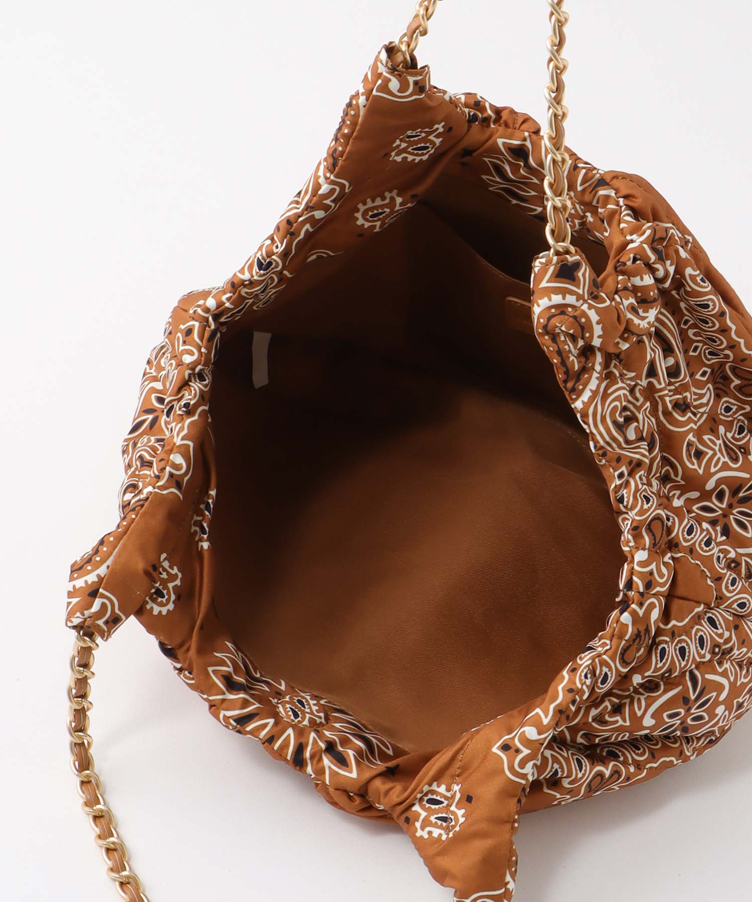 バンダナプリントギャザーBAG