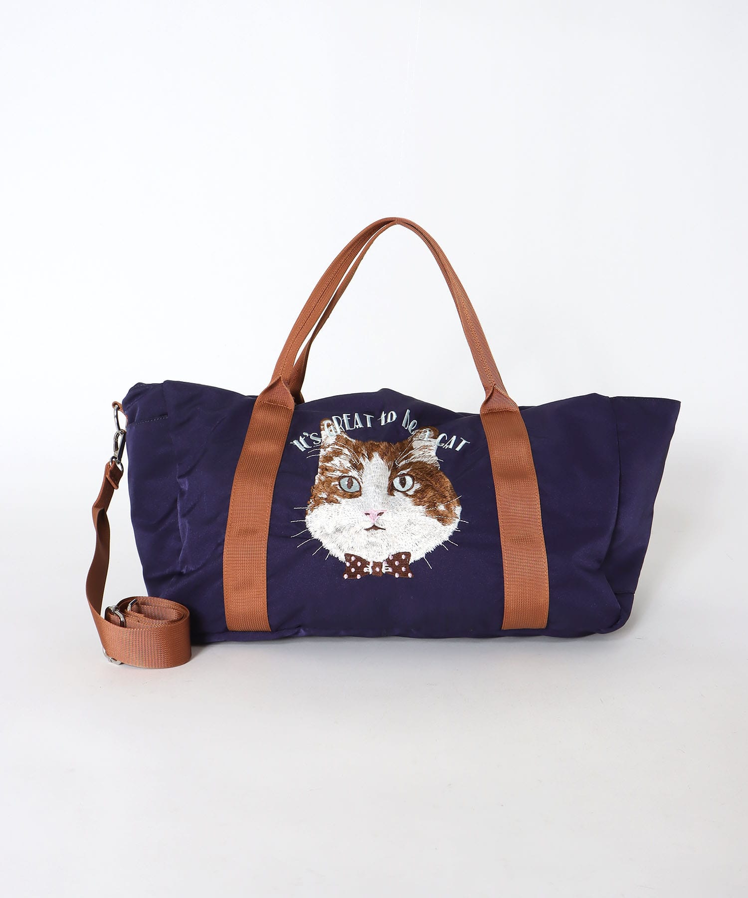 キャリーオン刺繍トラベルボストンBAGⅡ