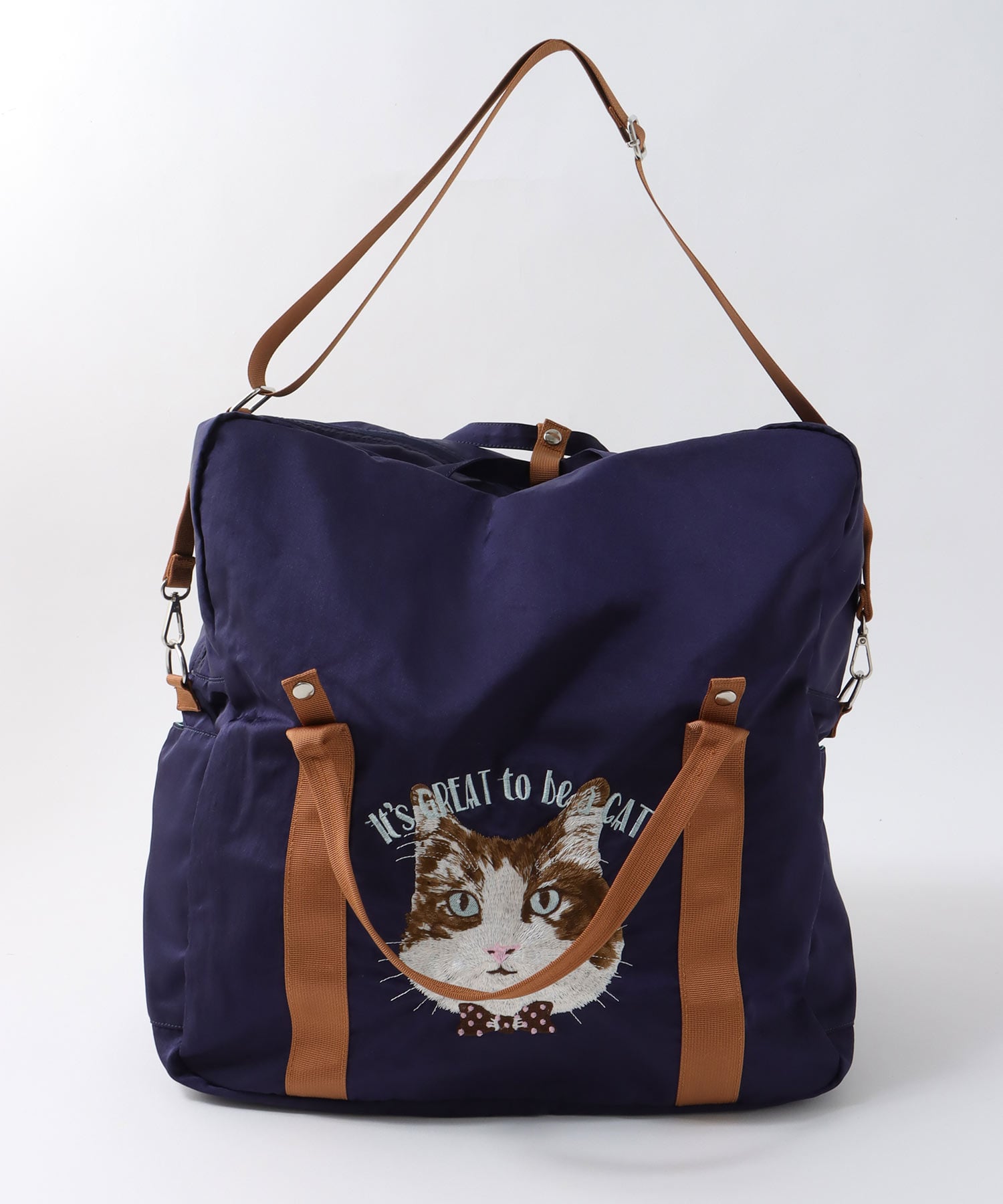 キャリーオン刺繍トラベルボストンBAGⅡ