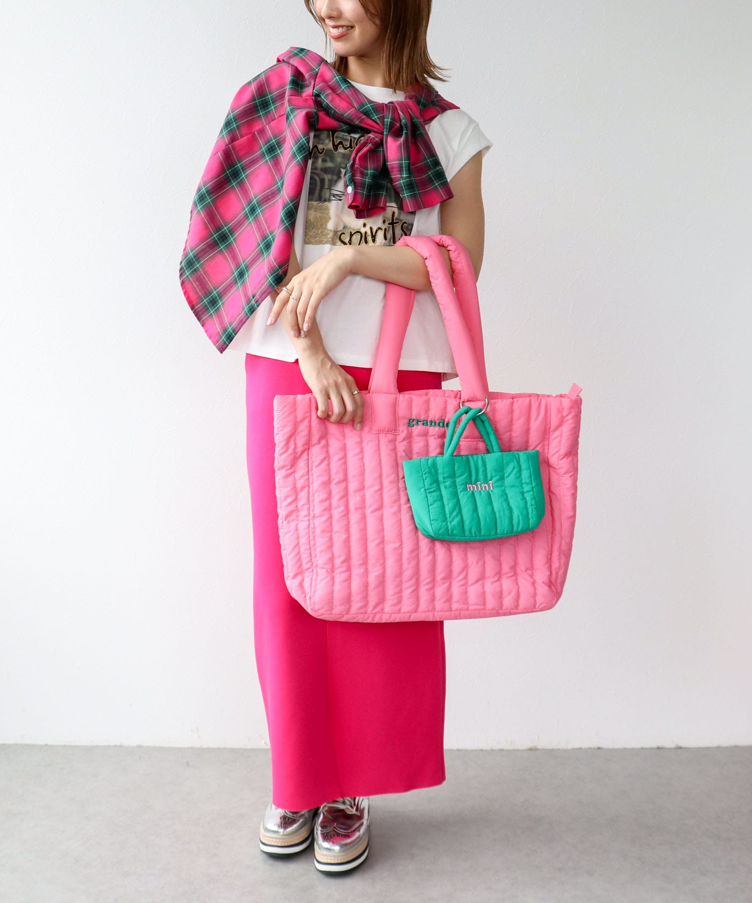 BIGキルト親子BAG 別注