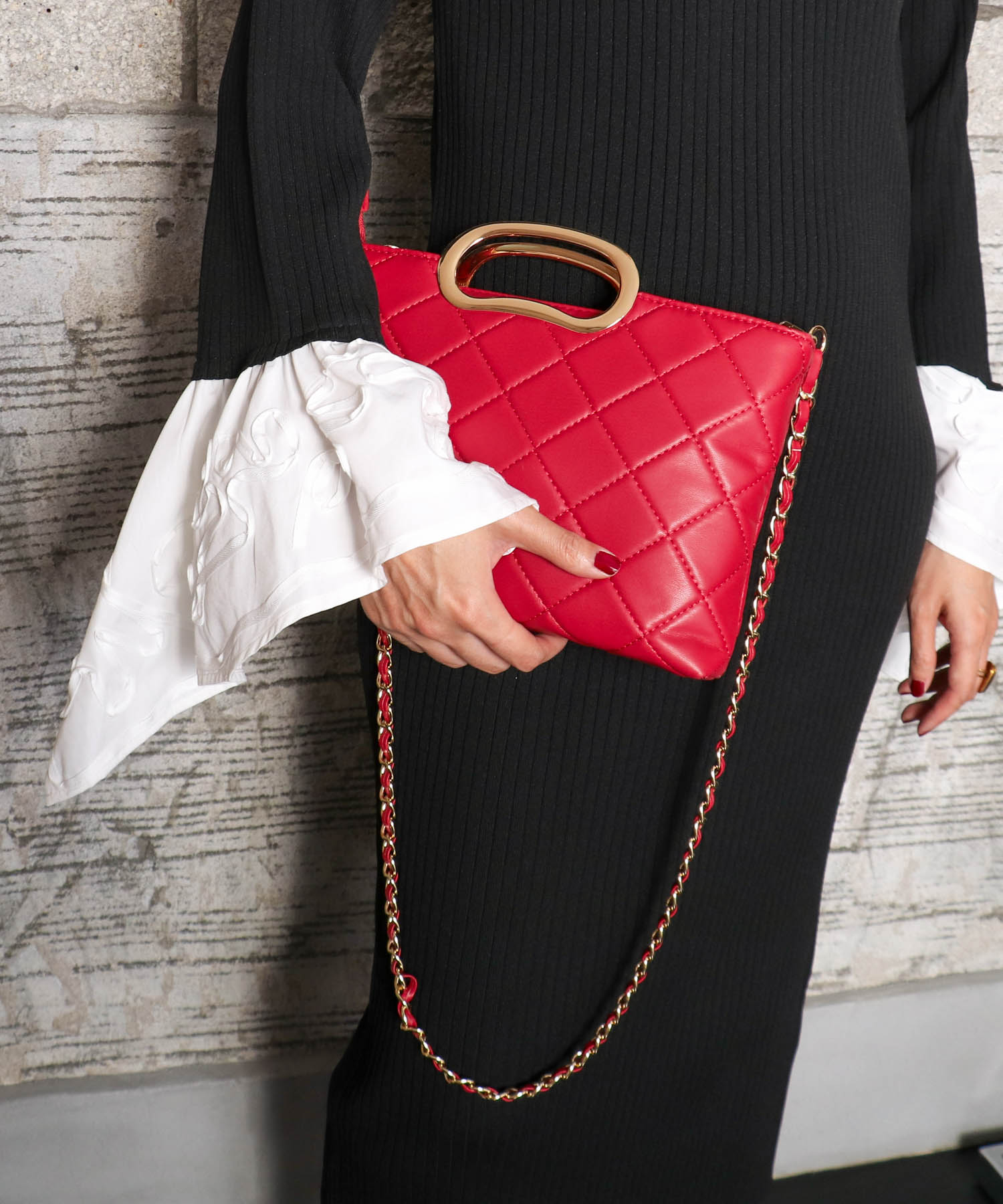 オーバル金具ハンドルミニBAG