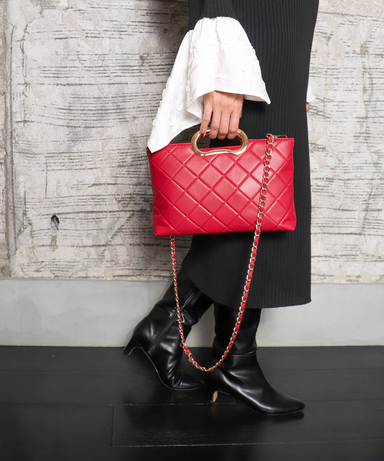 オーバル金具ハンドルミニBAG