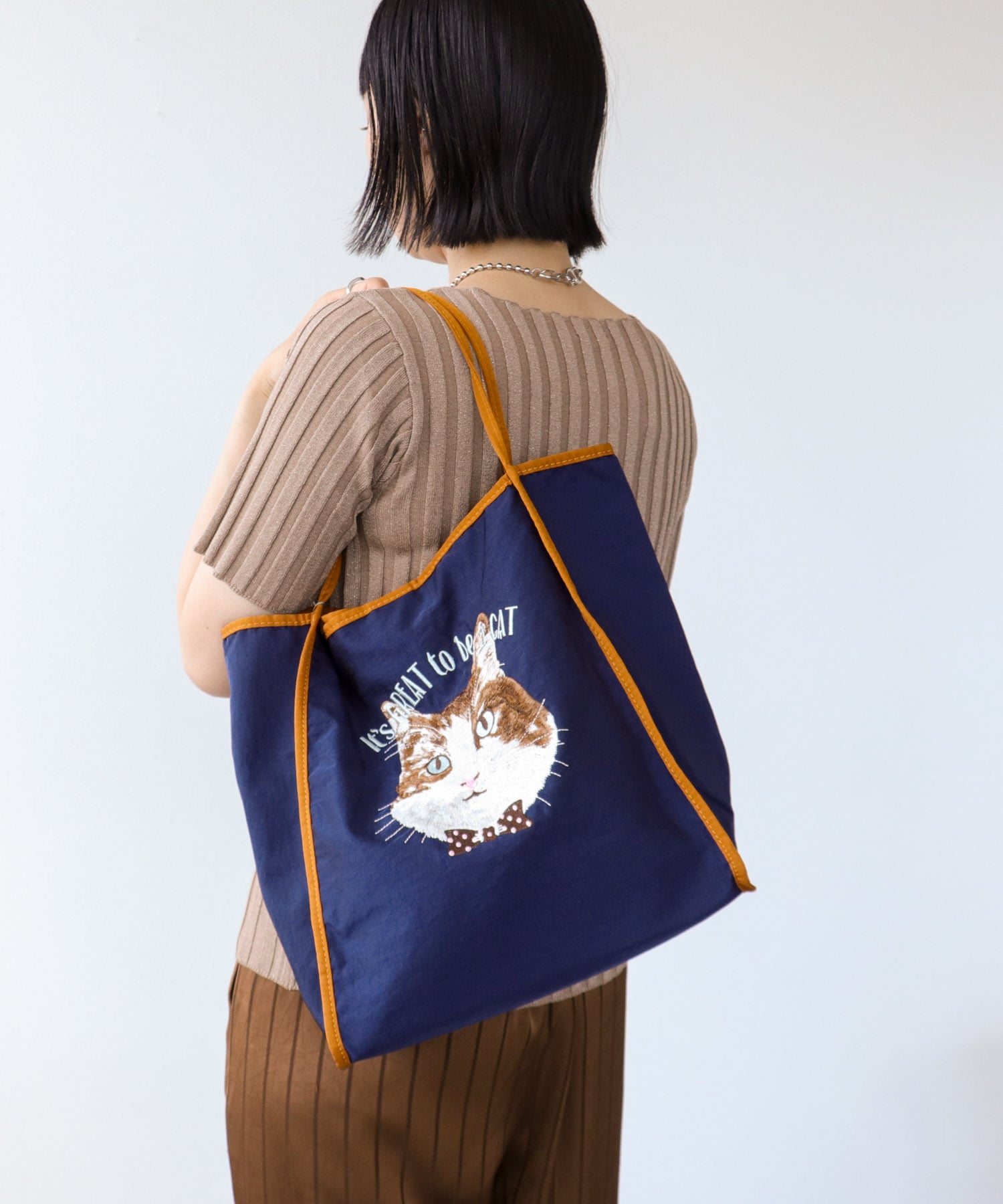 アニマル刺繍トートBAG 2026aw