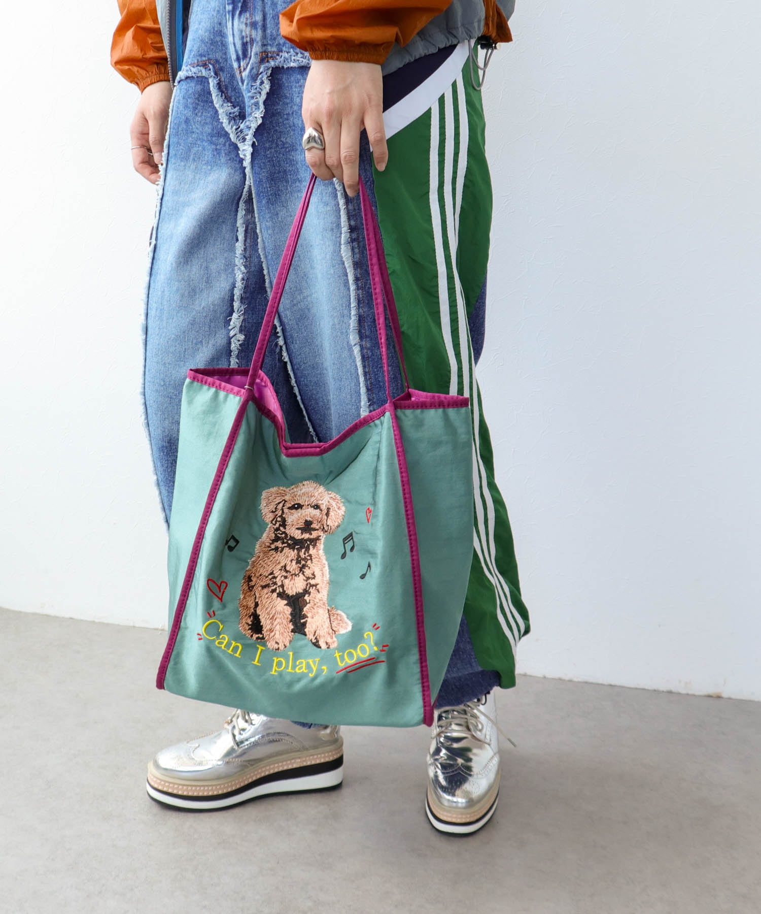 アニマル刺繍トートBAG 2026aw
