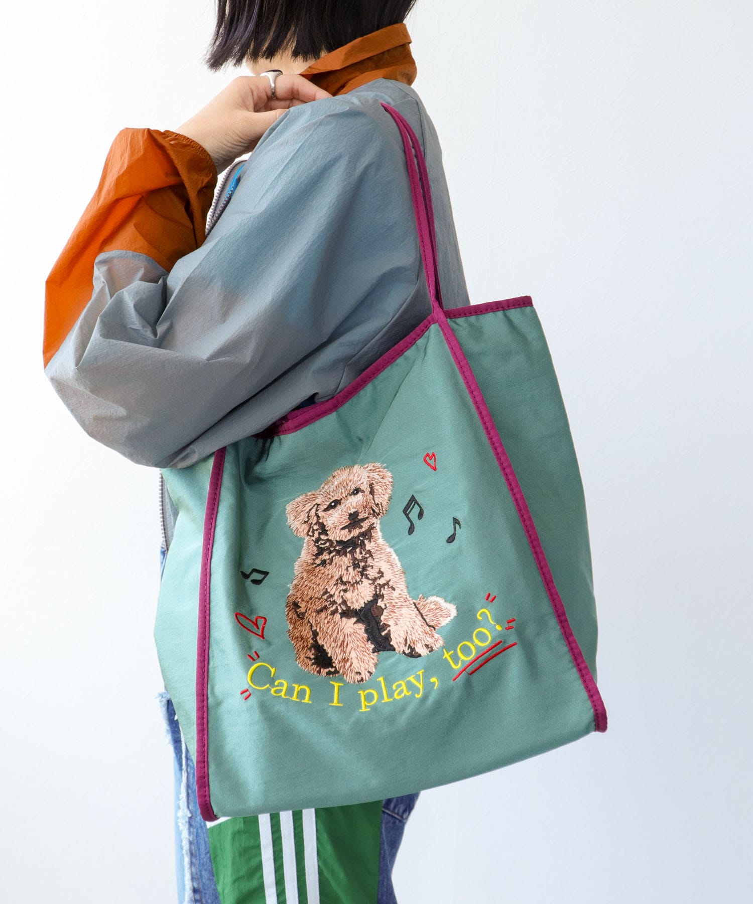 アニマル刺繍トートBAG 2026aw