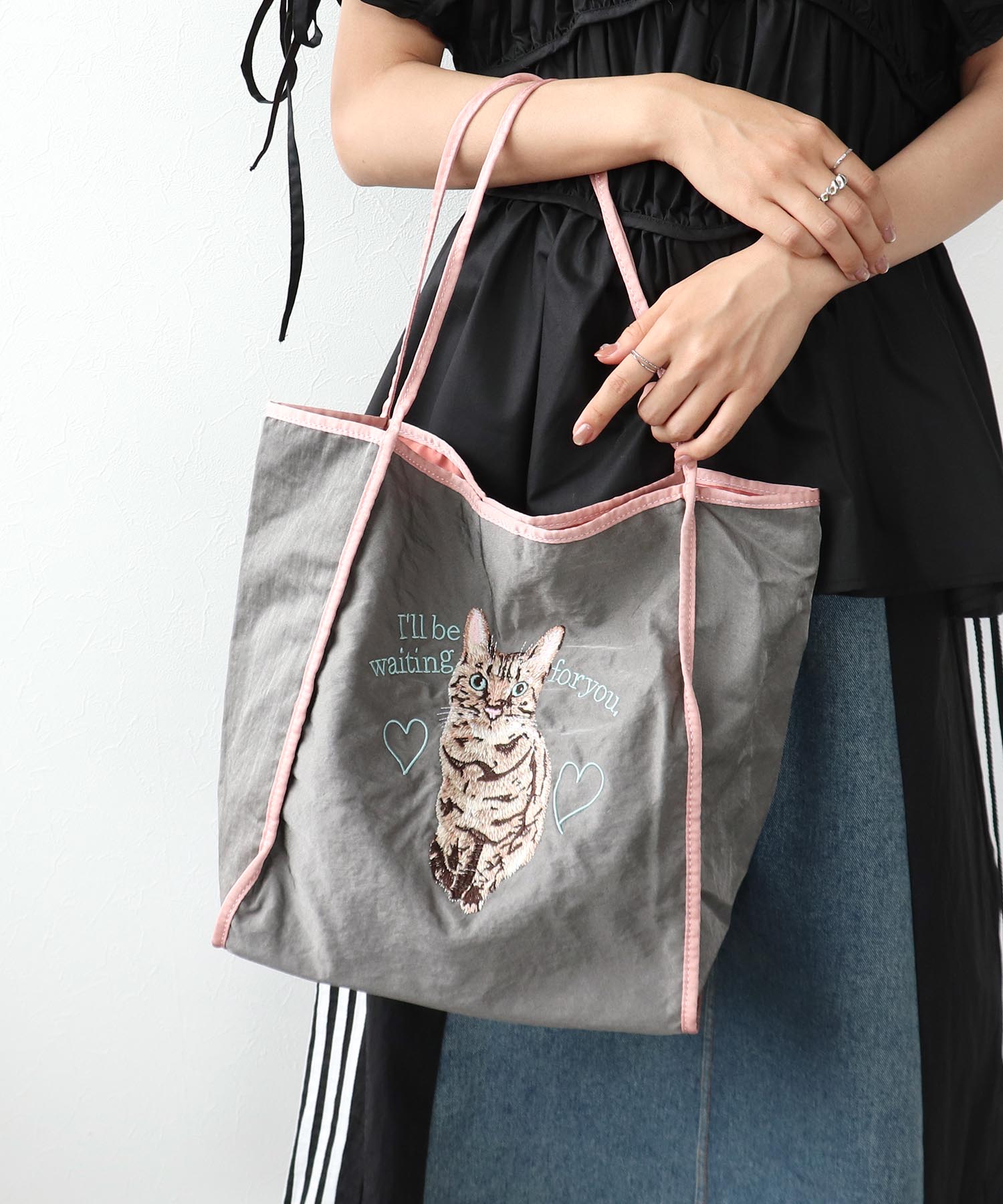 アニマル刺繍トートBAG 2026aw