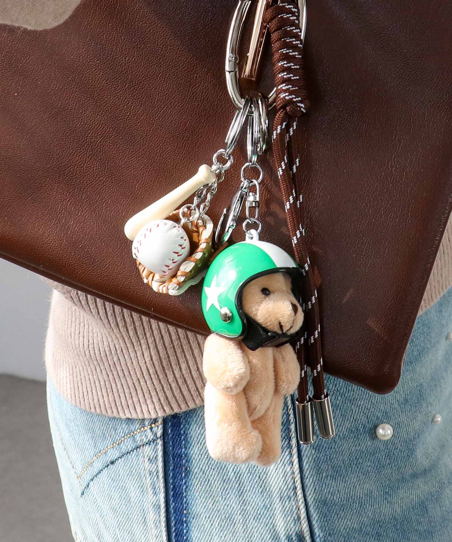 ヘルメットベアチャーム