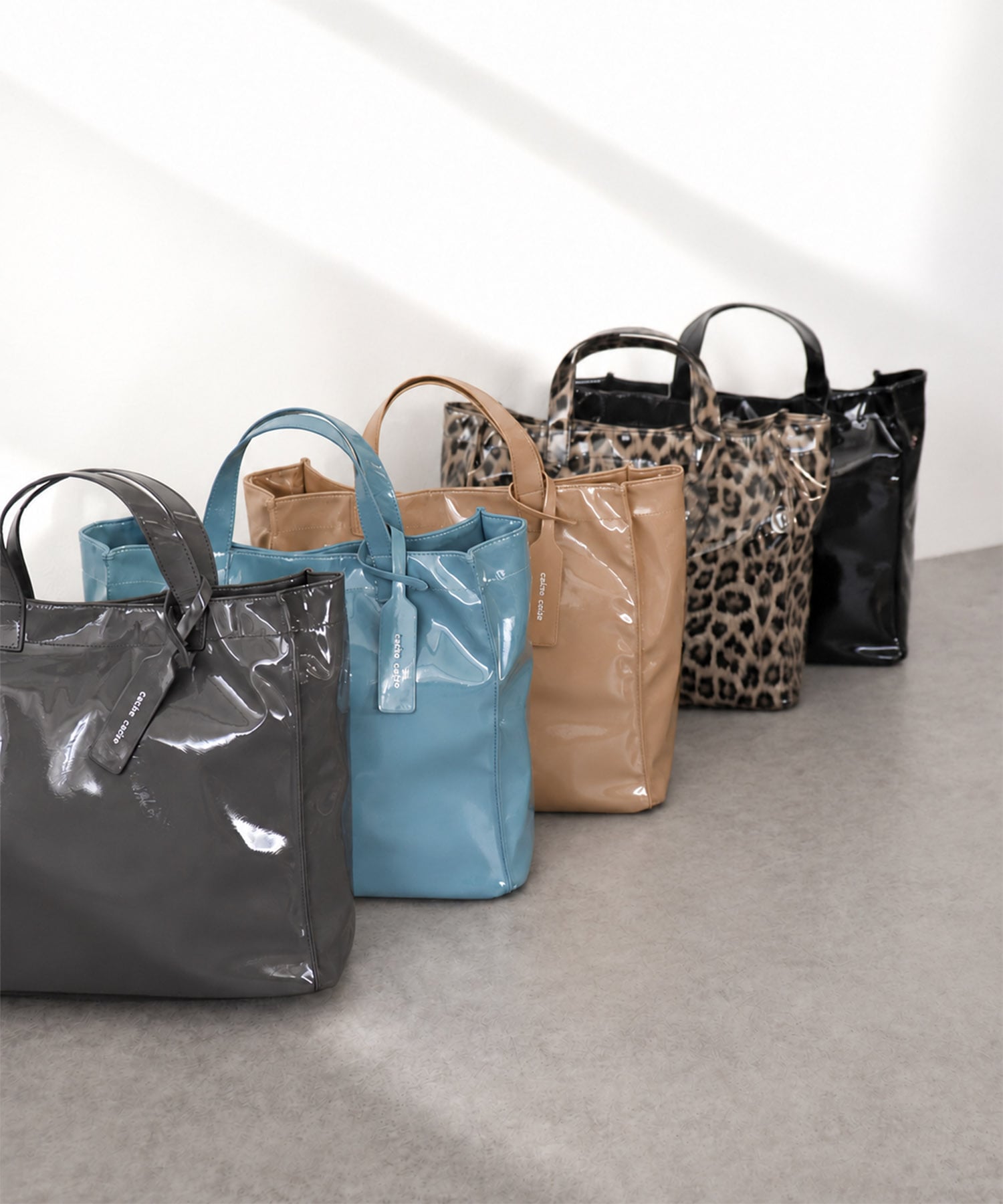 ≪ロングセラー≫ソフトエナメルショッパーBAG