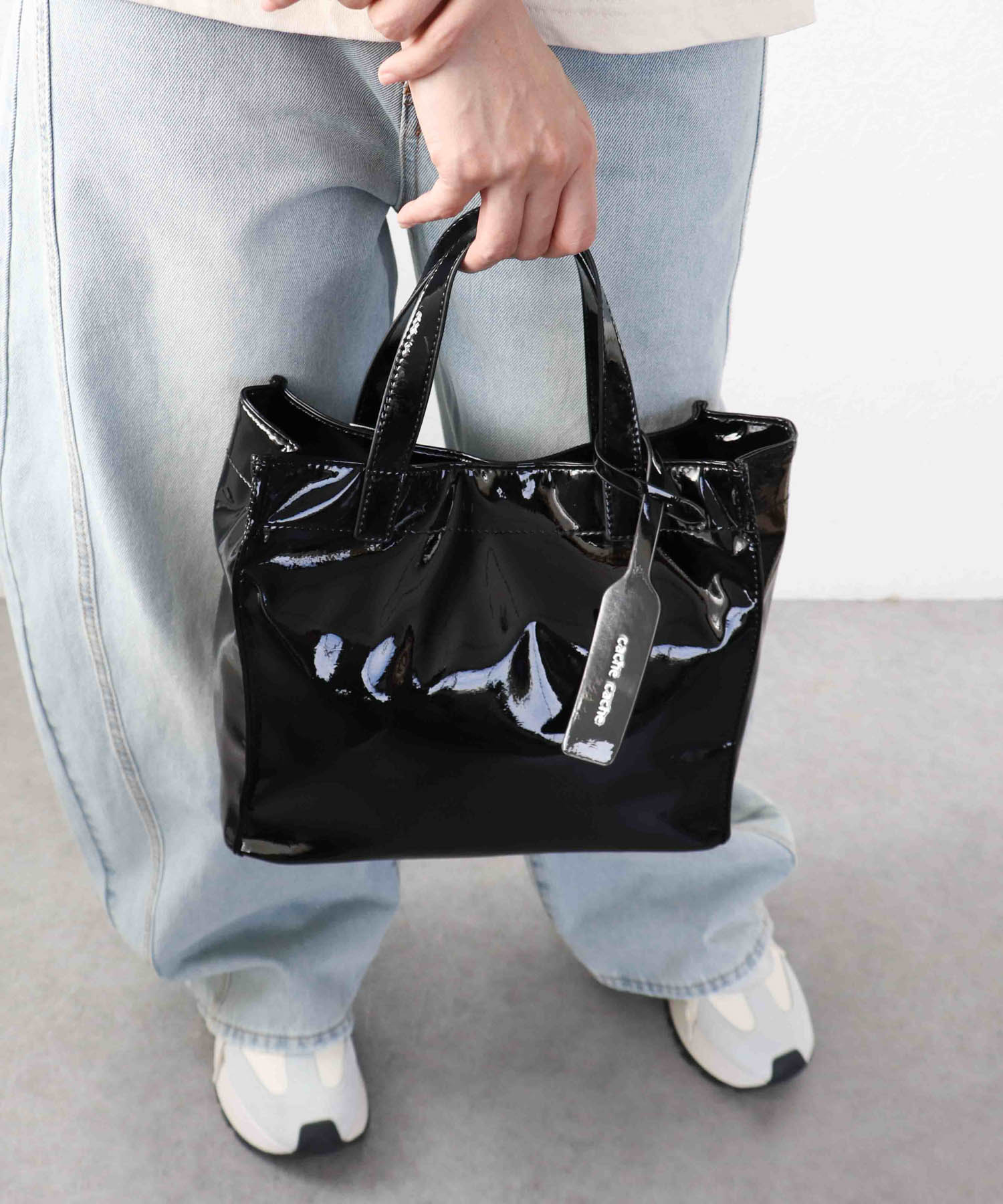 ≪ロングセラー≫ソフトエナメルショッパーBAG S