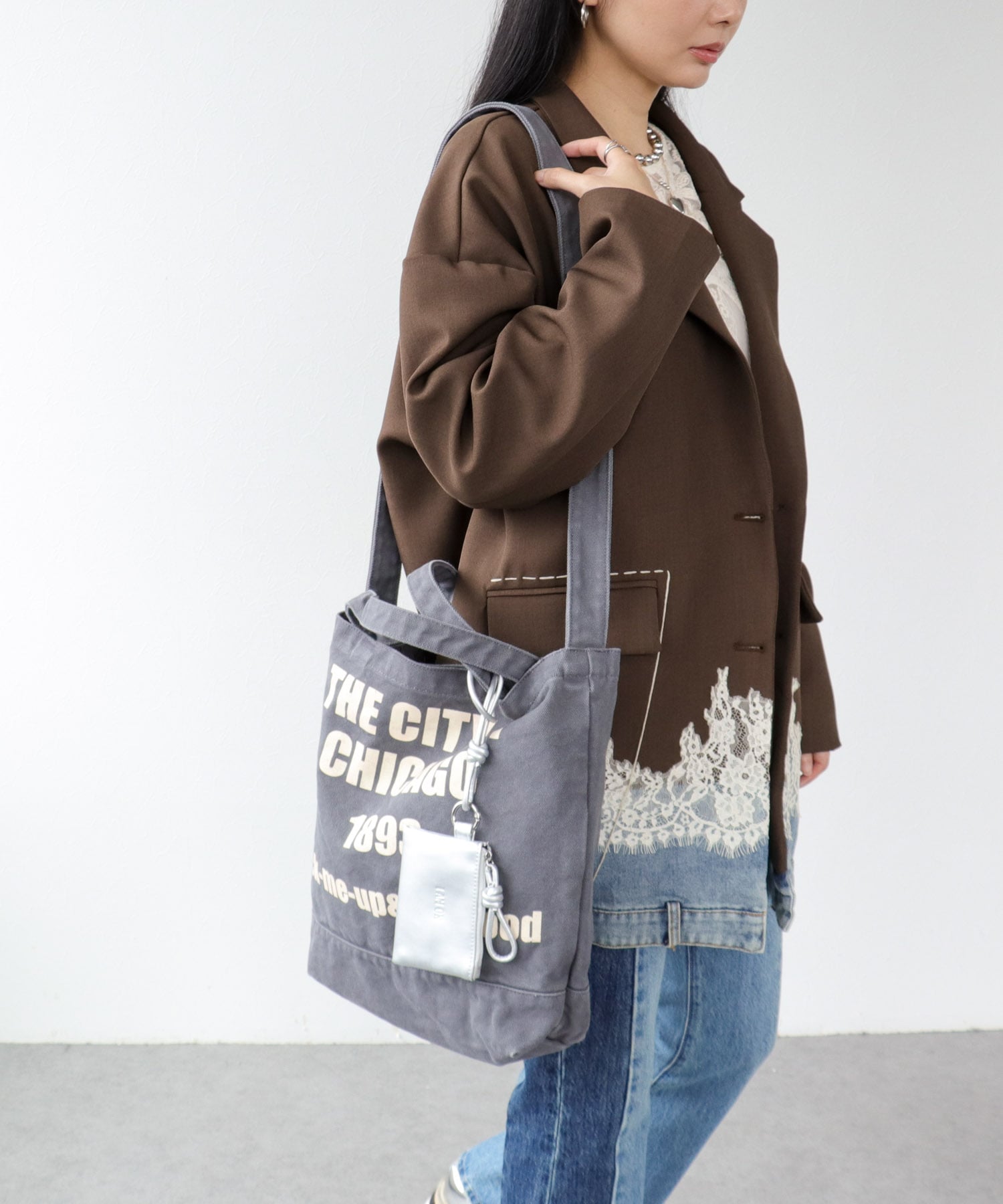 WASHED LOGOBAG