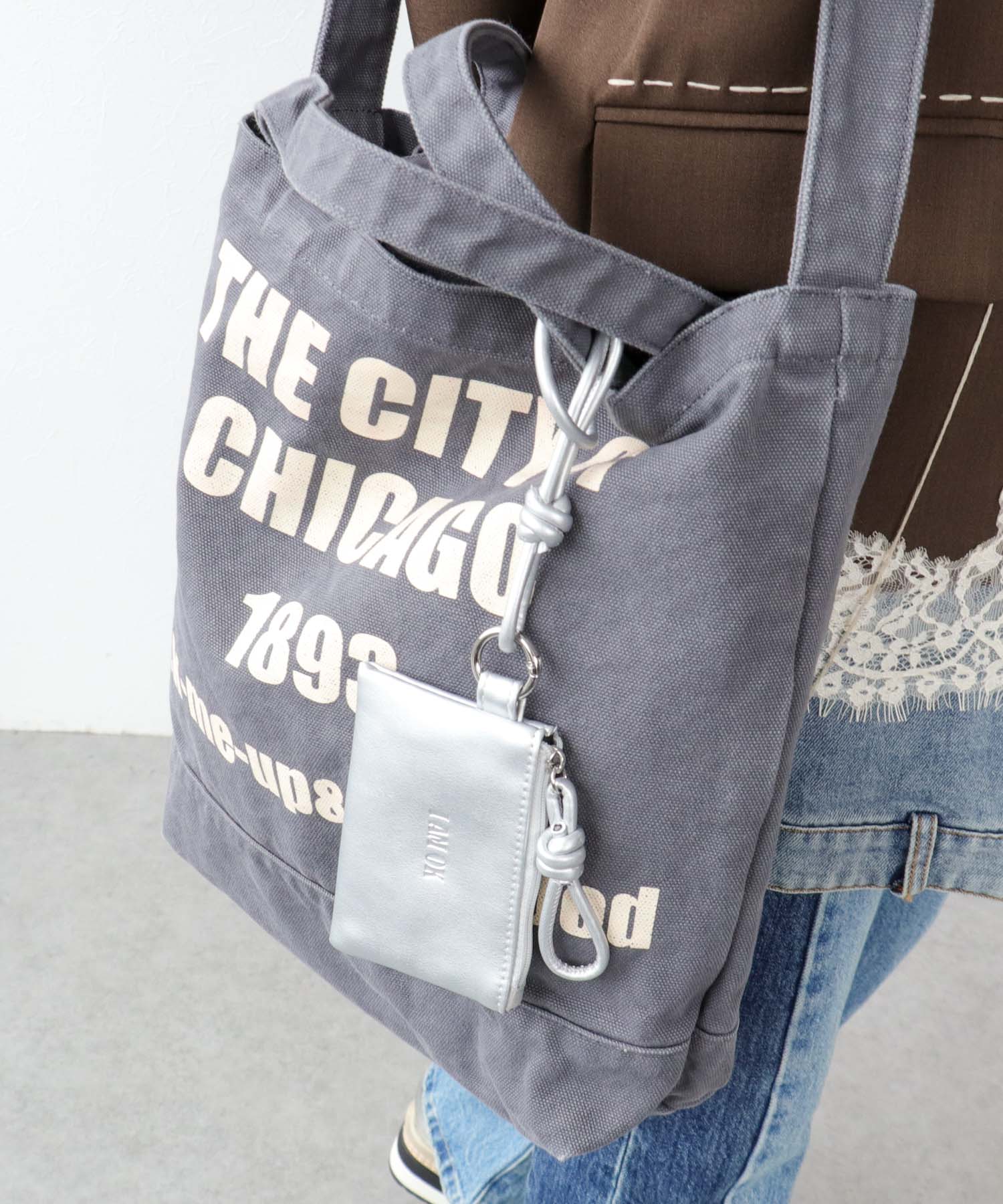 WASHED LOGOBAG
