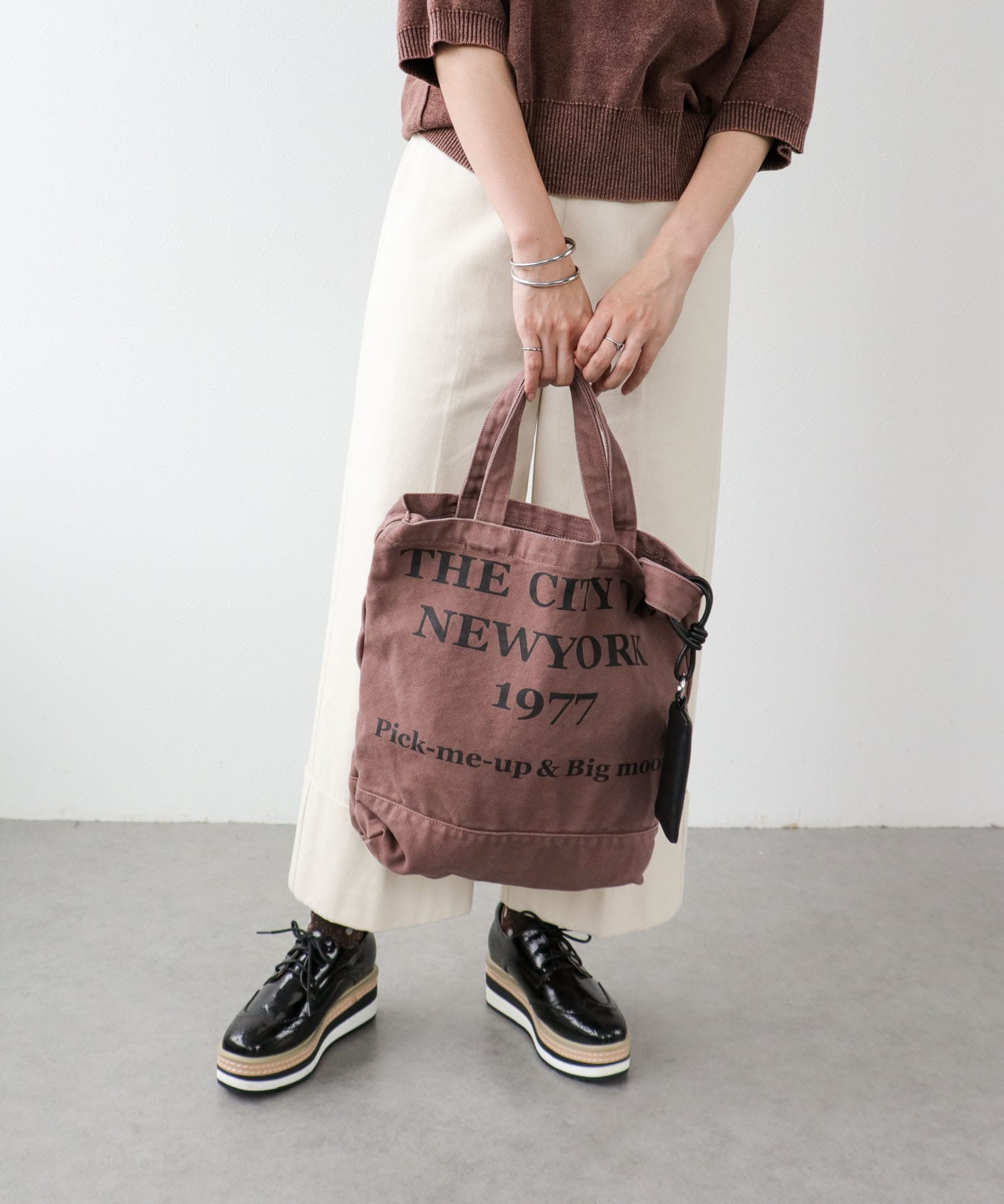 WASHED LOGOBAG