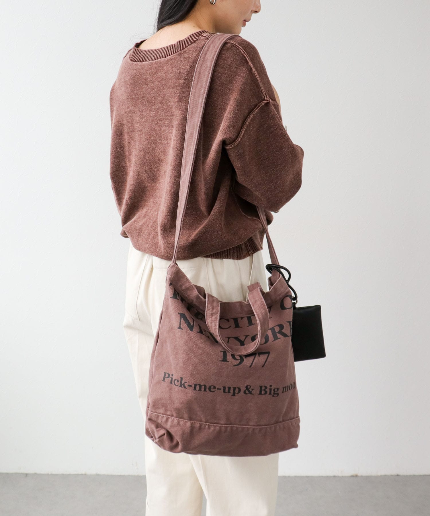 WASHED LOGOBAG