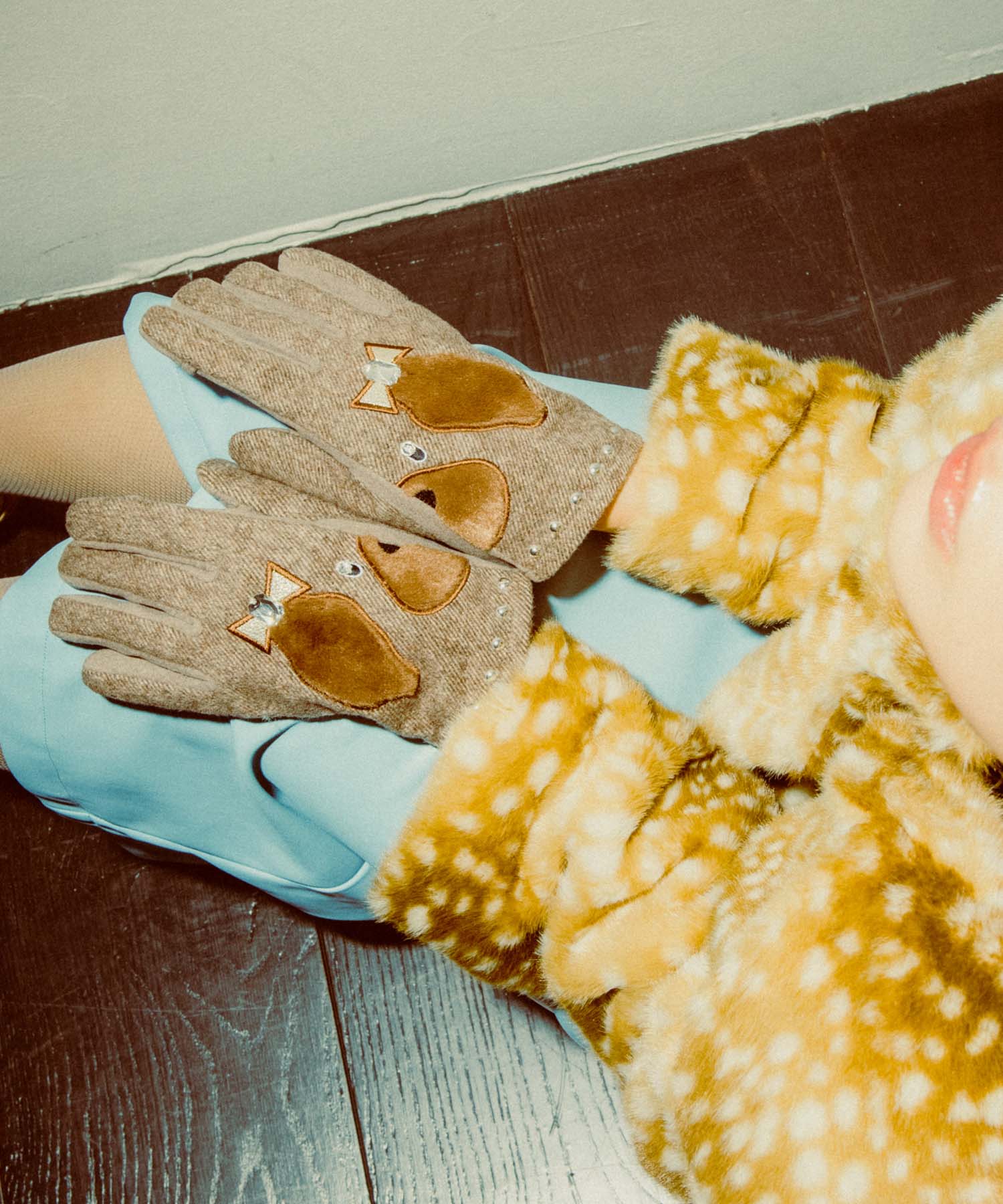 ドックモチーフグローブ