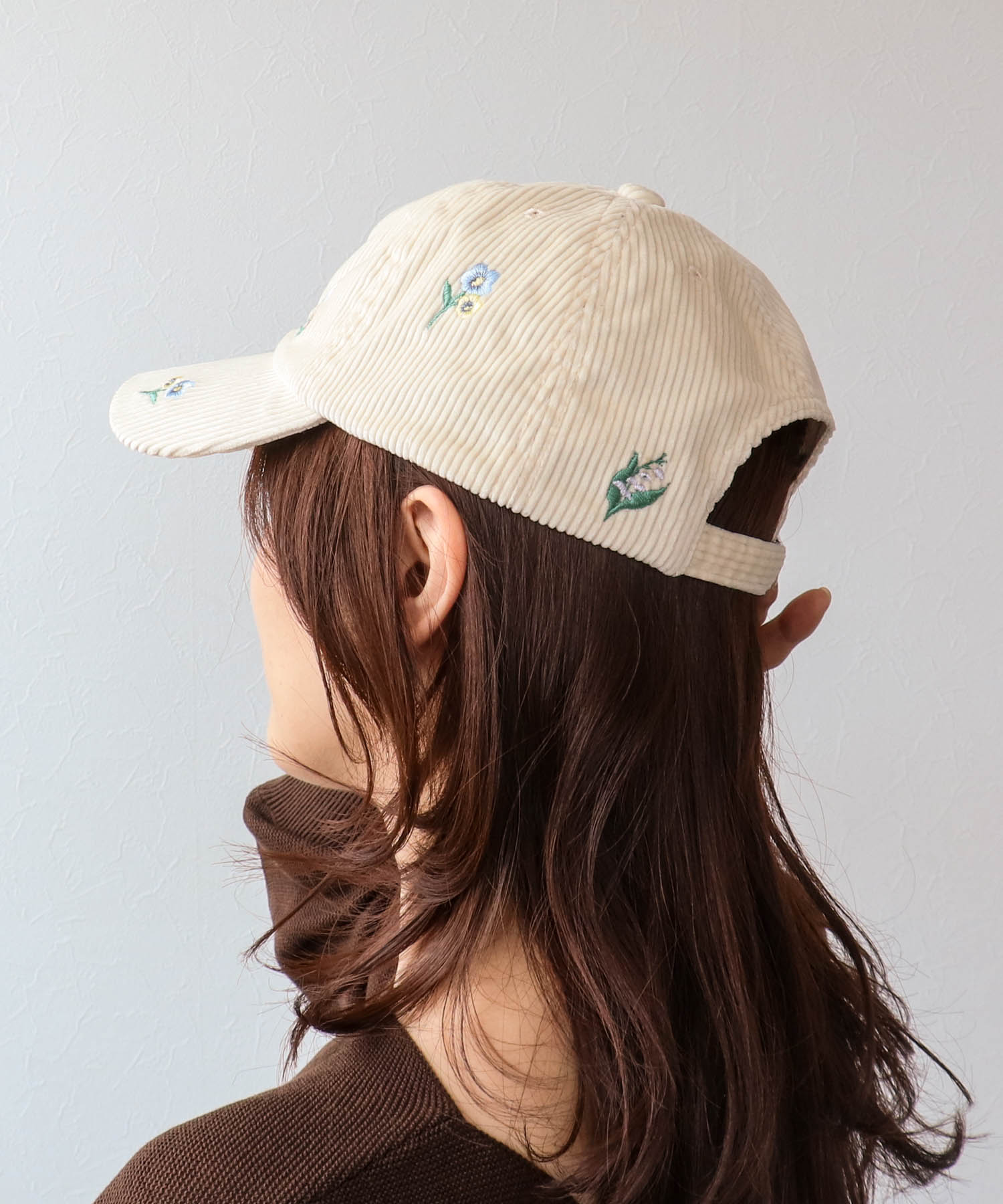 刺繍キャップ