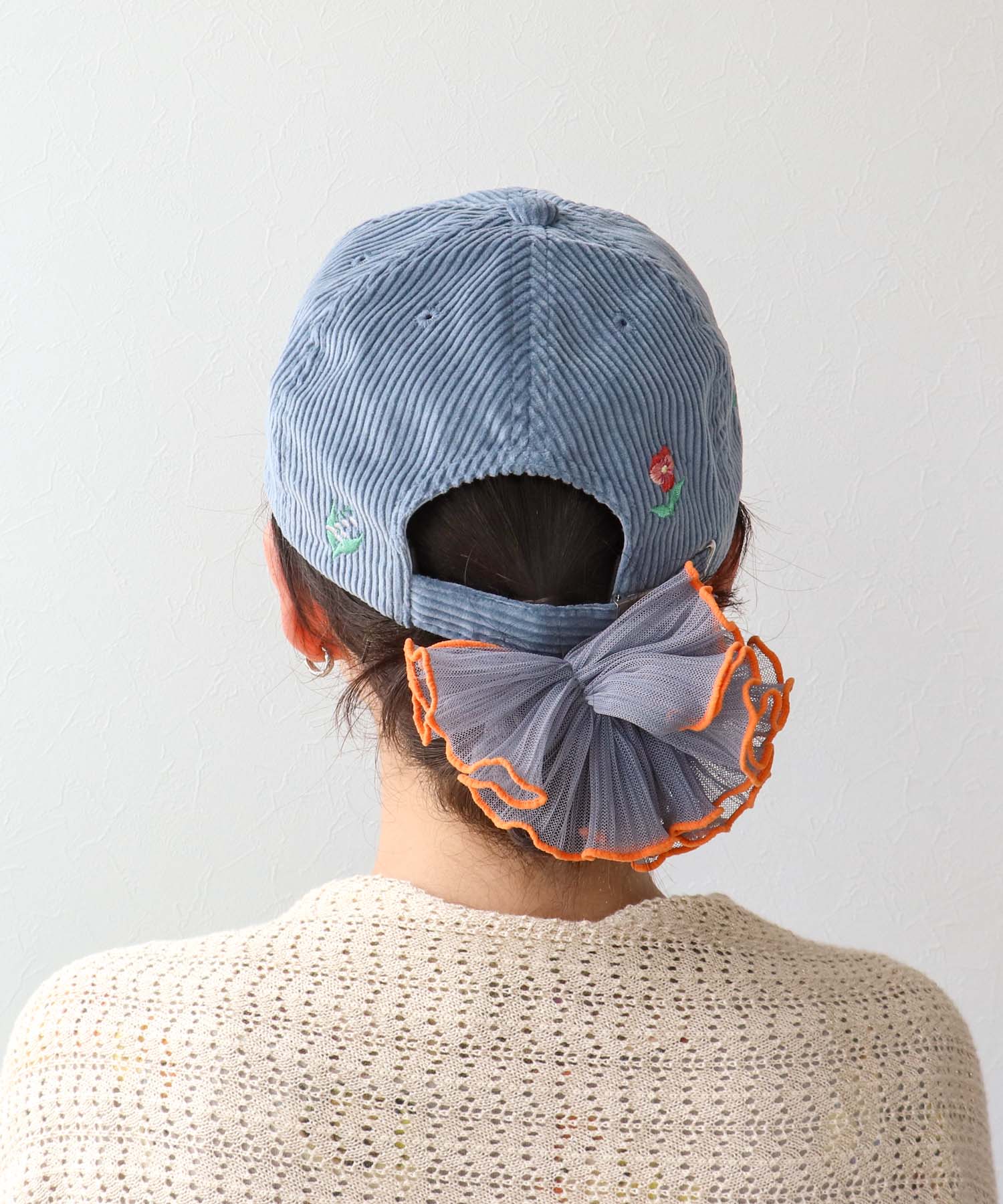 刺繍キャップ