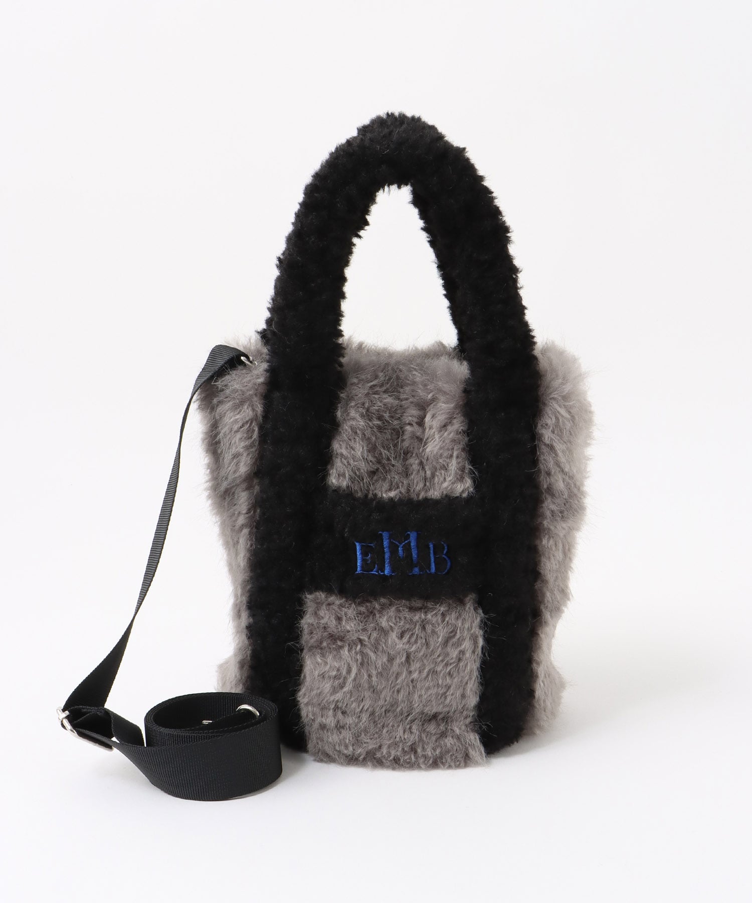 COLORフェイクファーミニBAG