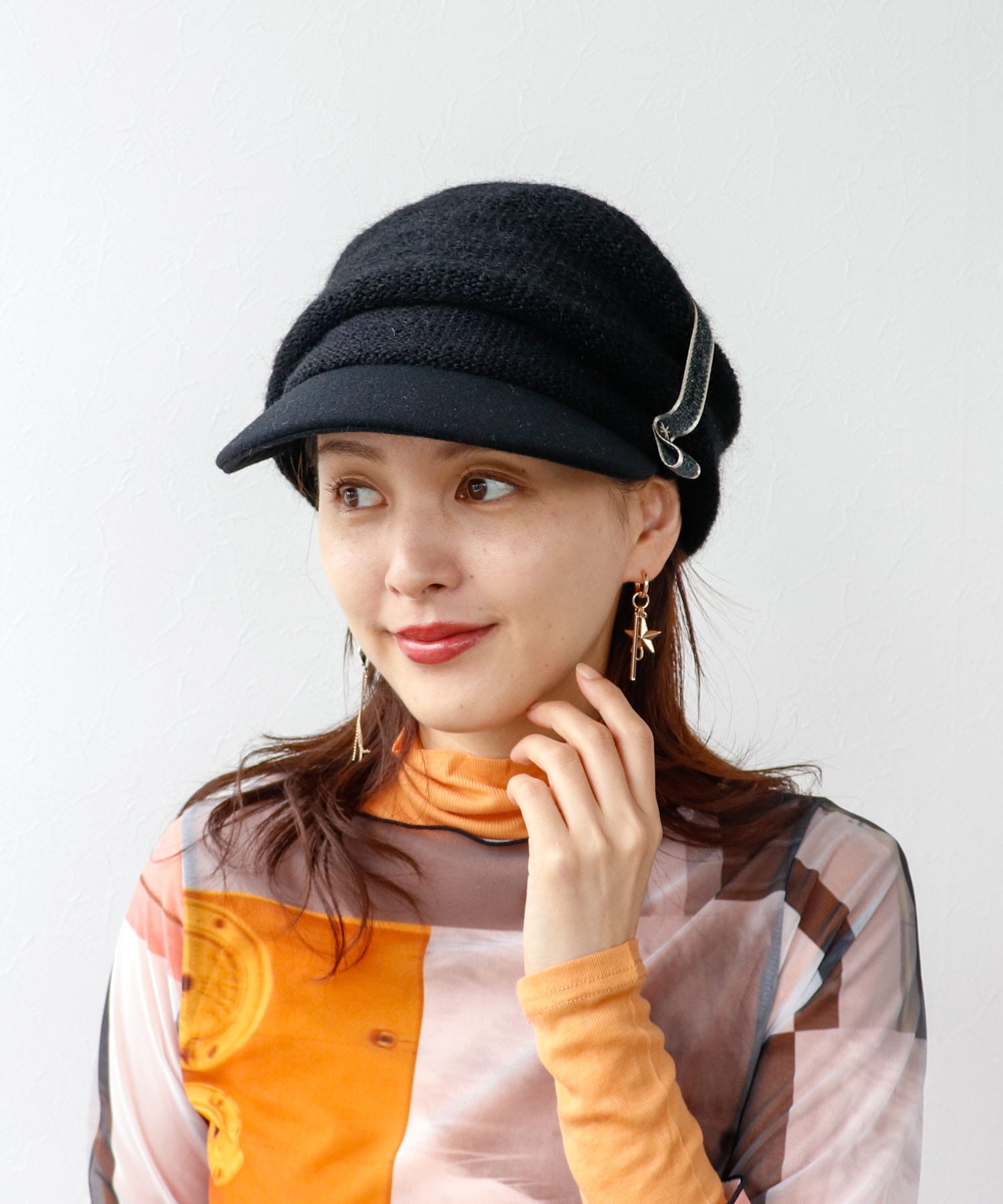 ＜一部店舗・WEB限定＞ニットタックキャスケット