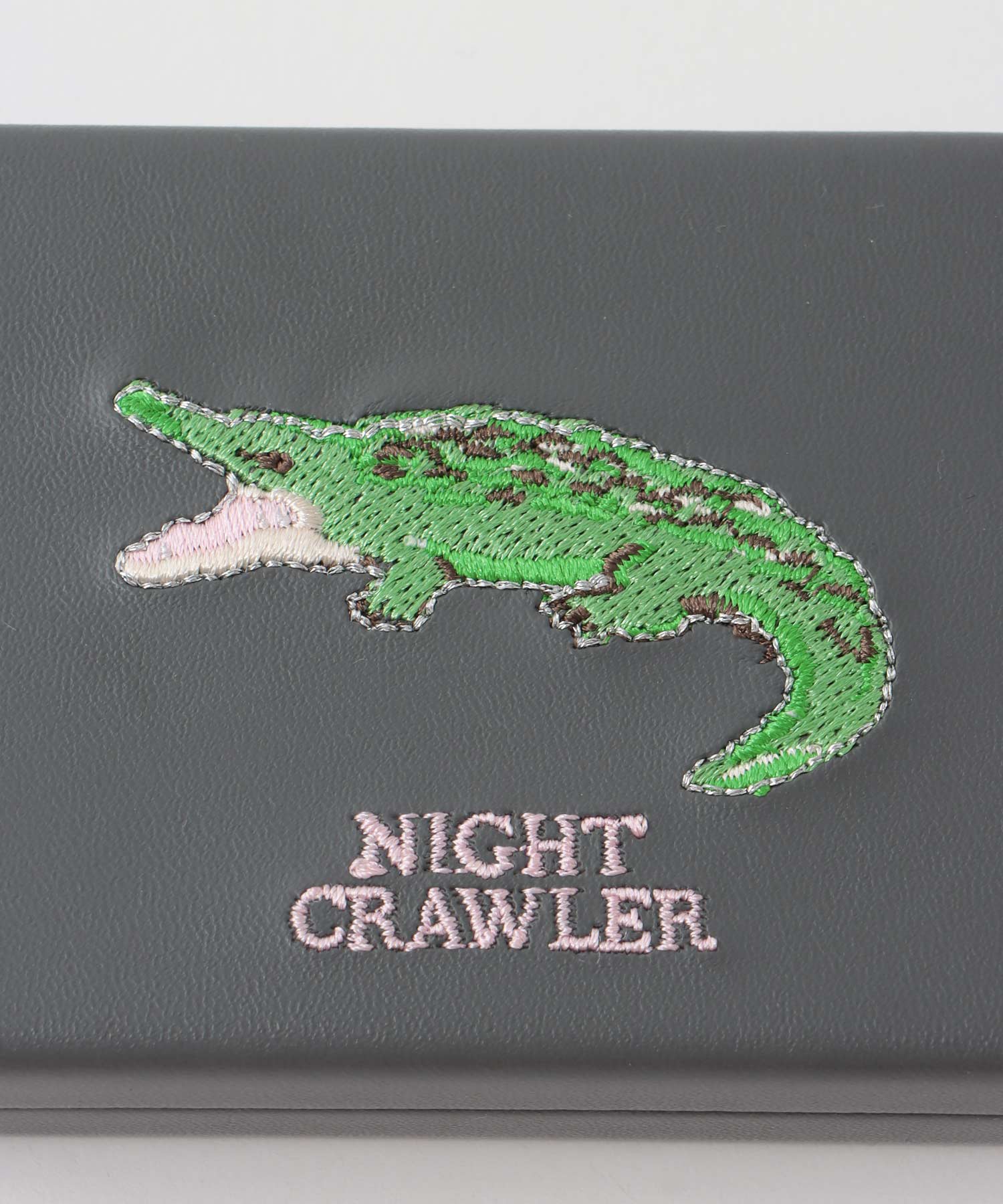 【JOliJOli】キャリング刺繍コンパクトミラーケース