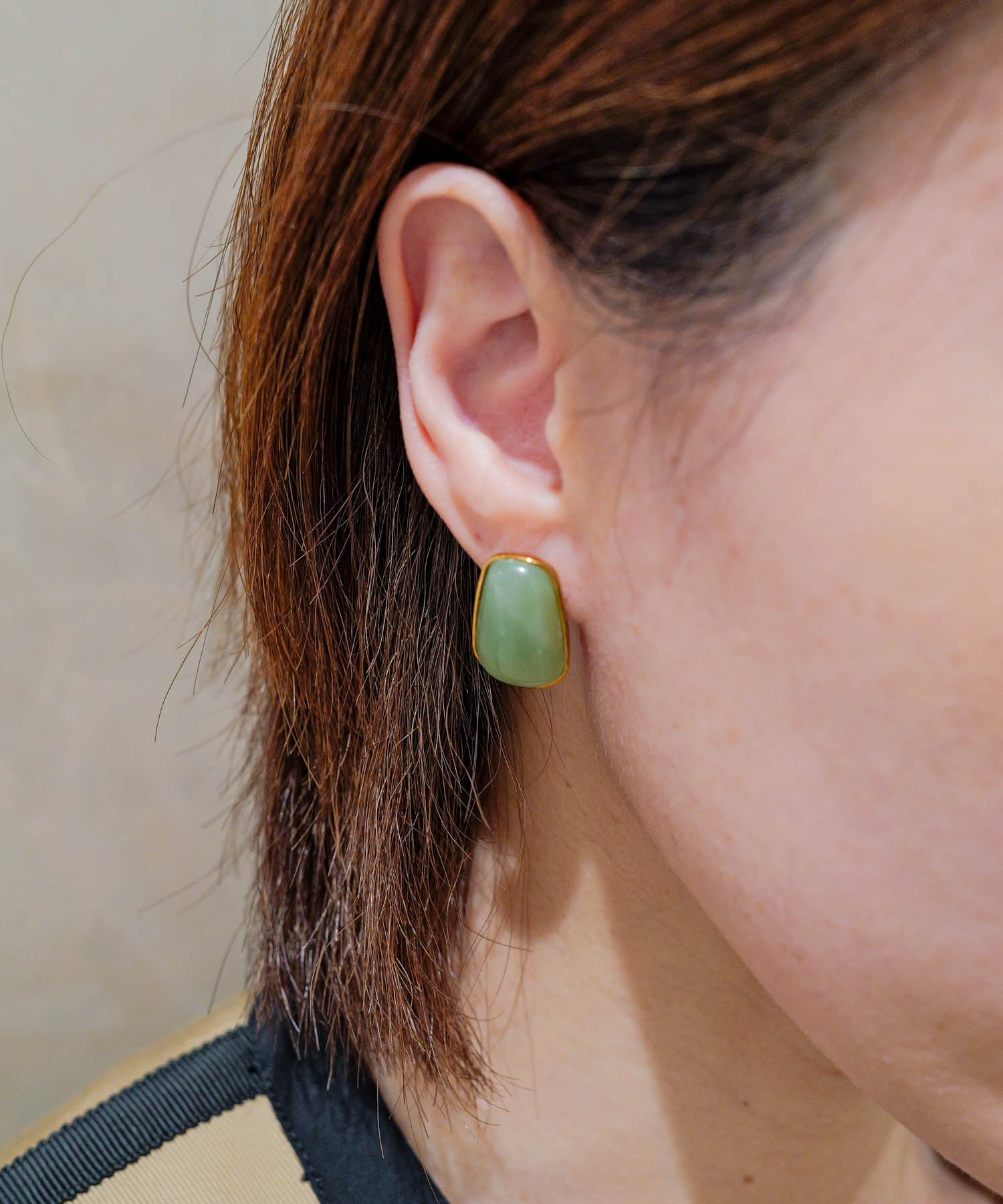 【ステンレス】天然石×ステンレスピアス