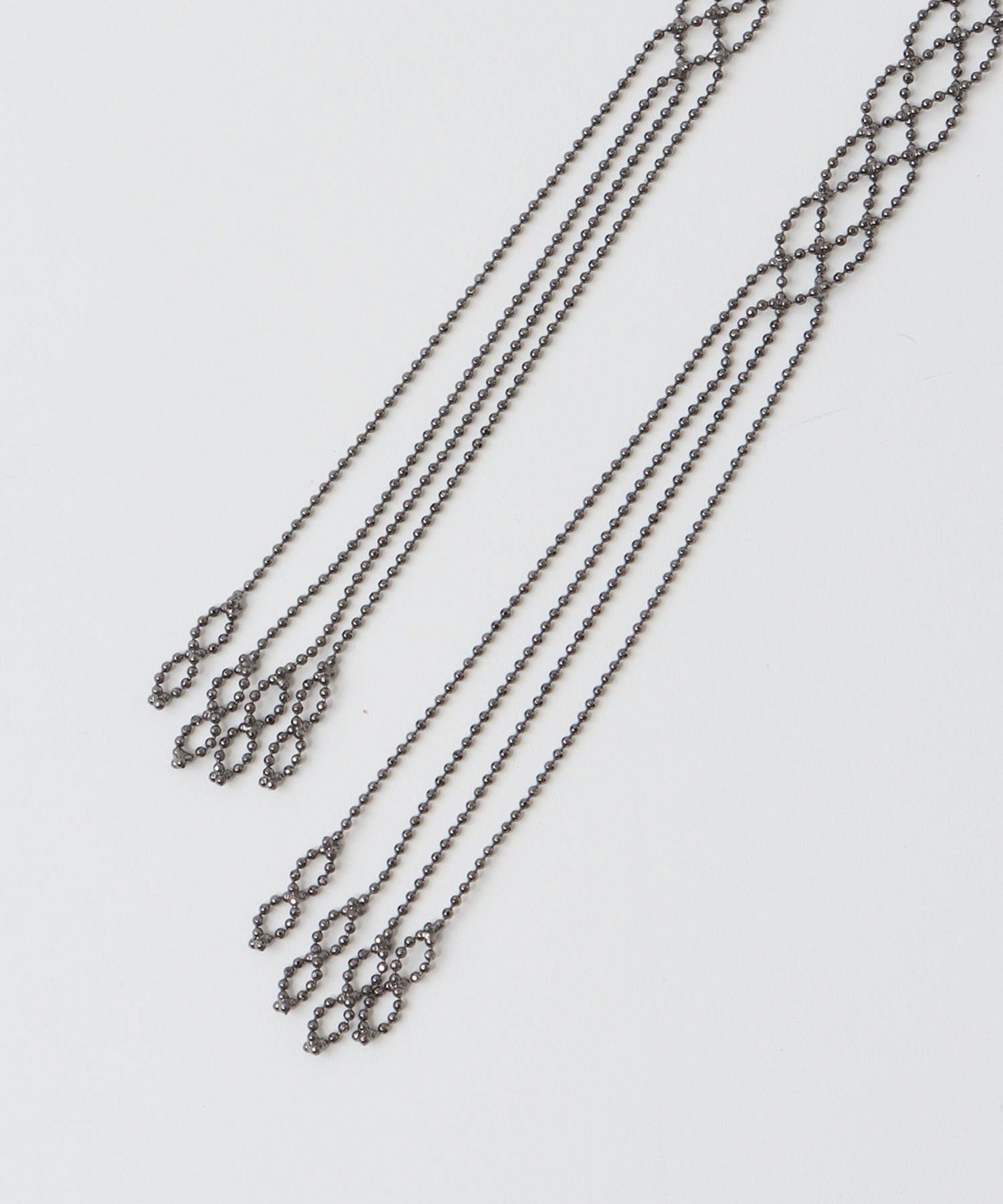 クロスチェーンフリンジラリエット
