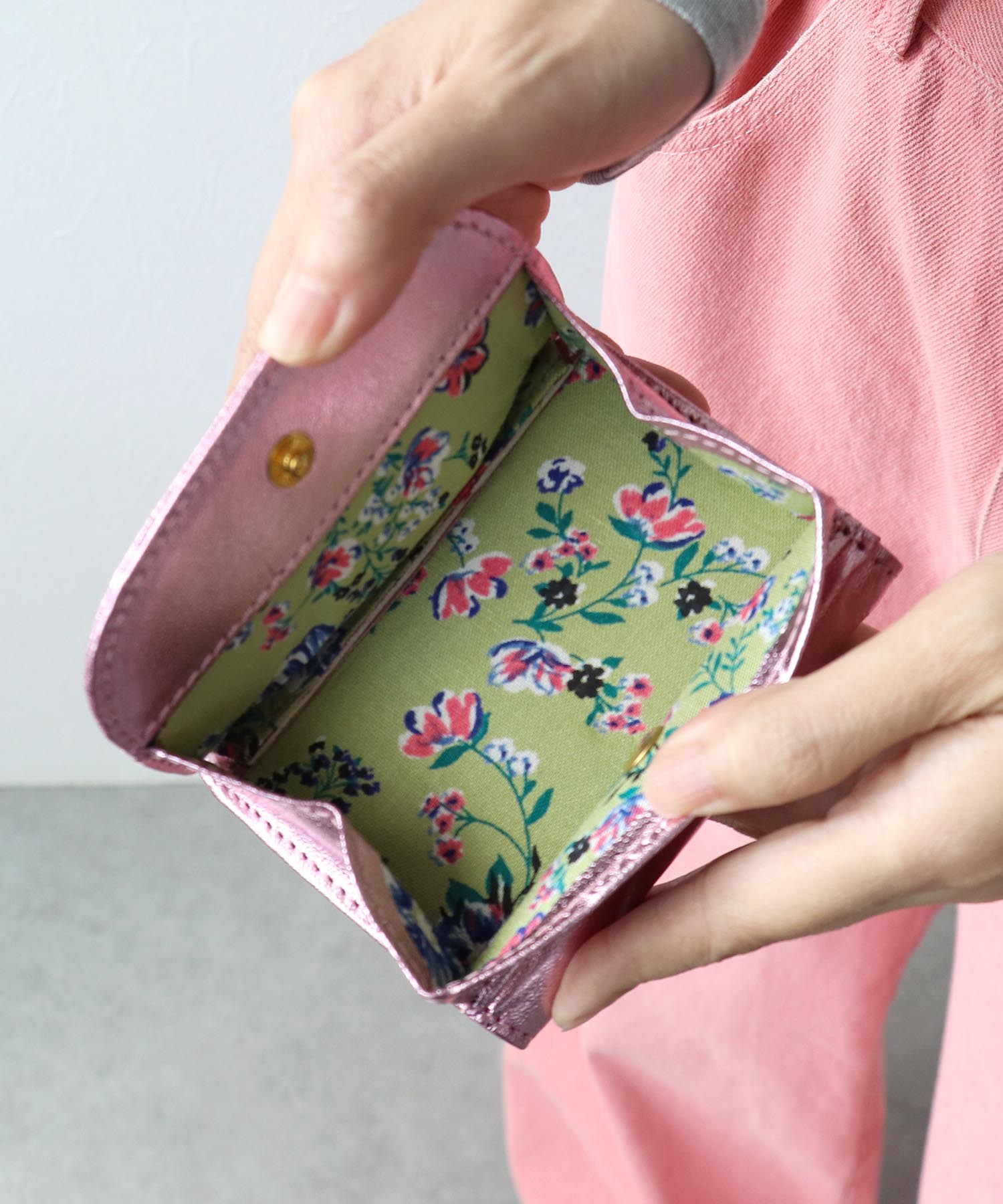 ＜一部店舗・WEB限定＞【tamaoworld】Leather mini catwallet
