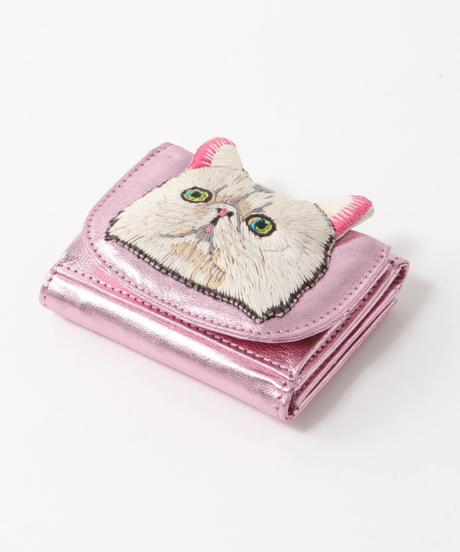 ＜一部店舗・WEB限定＞【tamaoworld】Leather mini catwallet