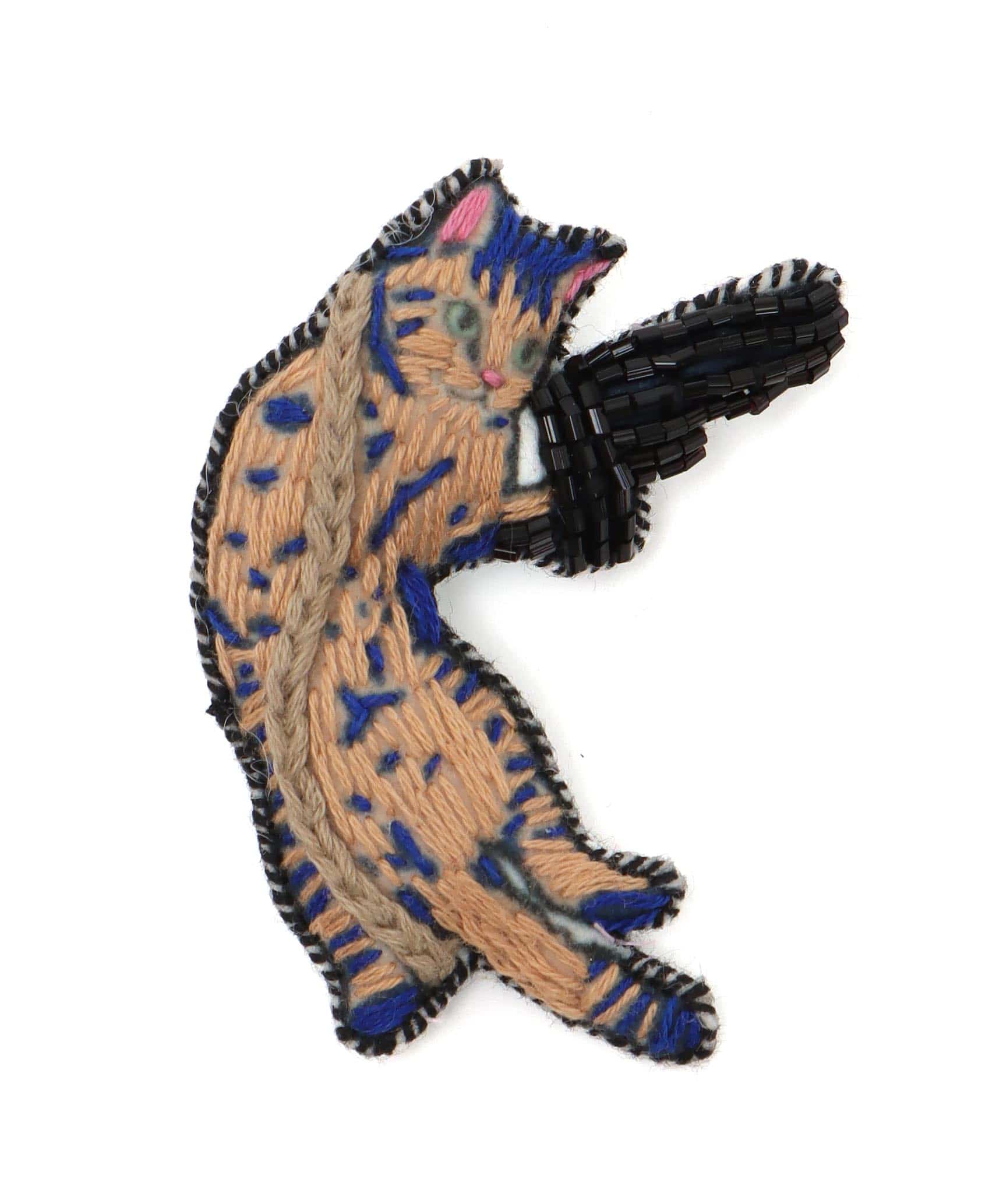 ＜一部店舗・WEB限定＞【tamaoworld×Three Four Time】 Cat Earring pin