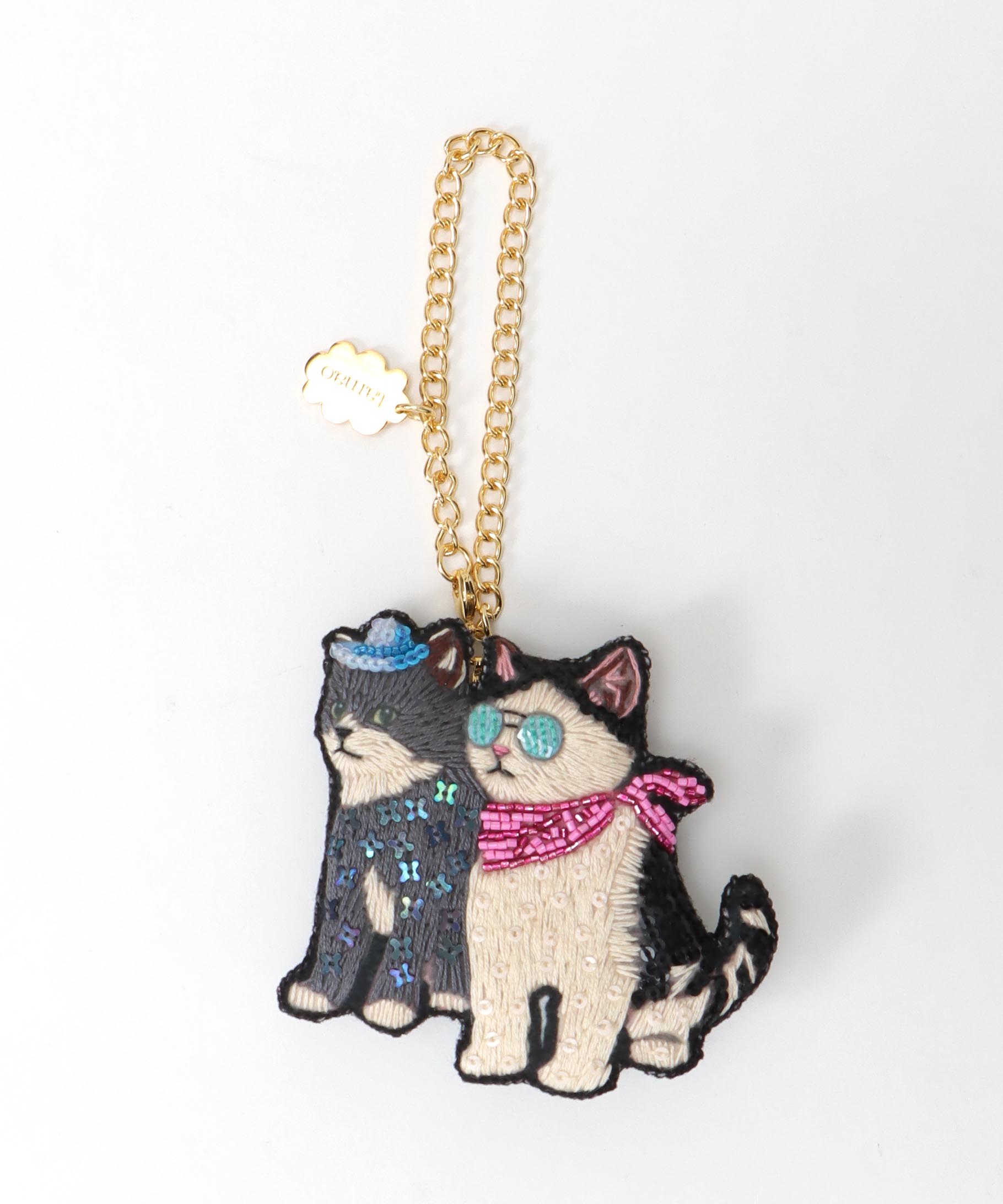 ＜一部店舗・WEB限定＞【tamaoworld×Three Four Time】Dusty Meow Charm brooch
